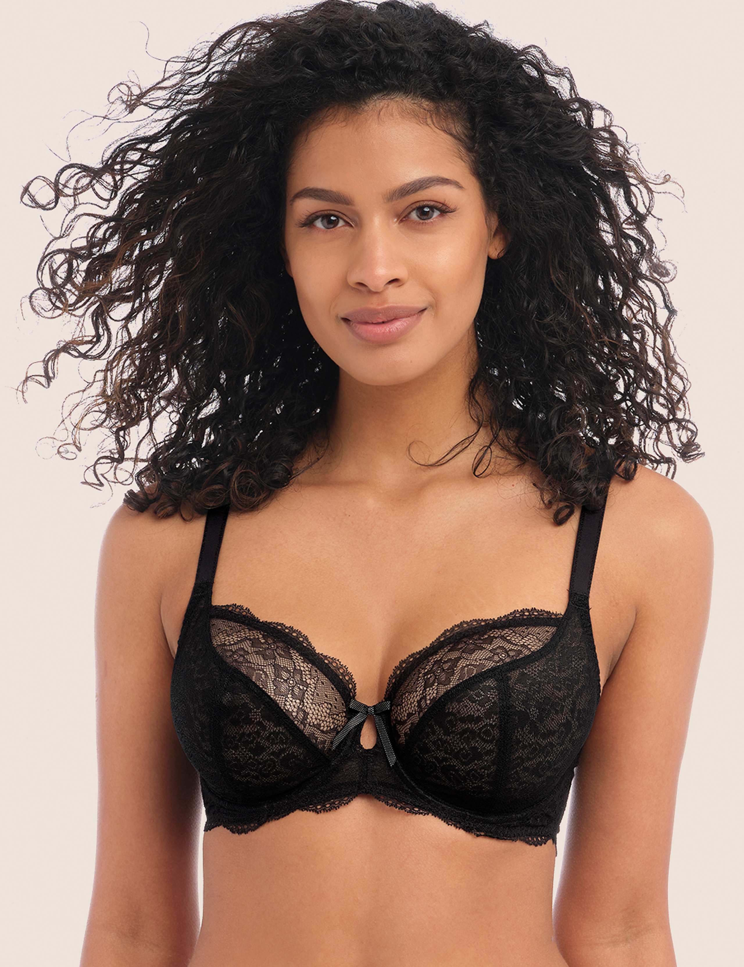 Fancies Underwired Plunge Bra Set C-G 4 of 6