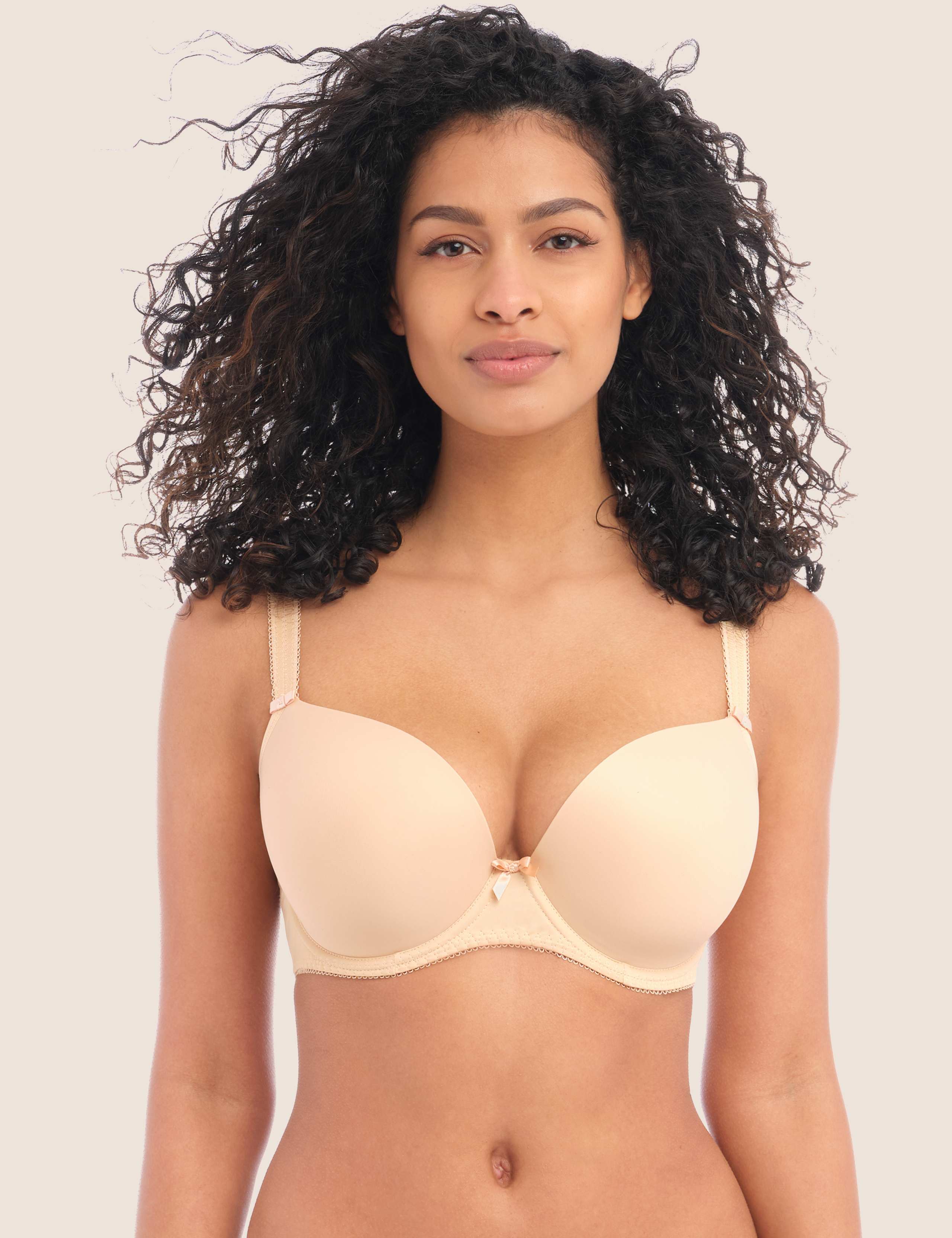 Deco Wired Moulded Plunge Bra D-GG