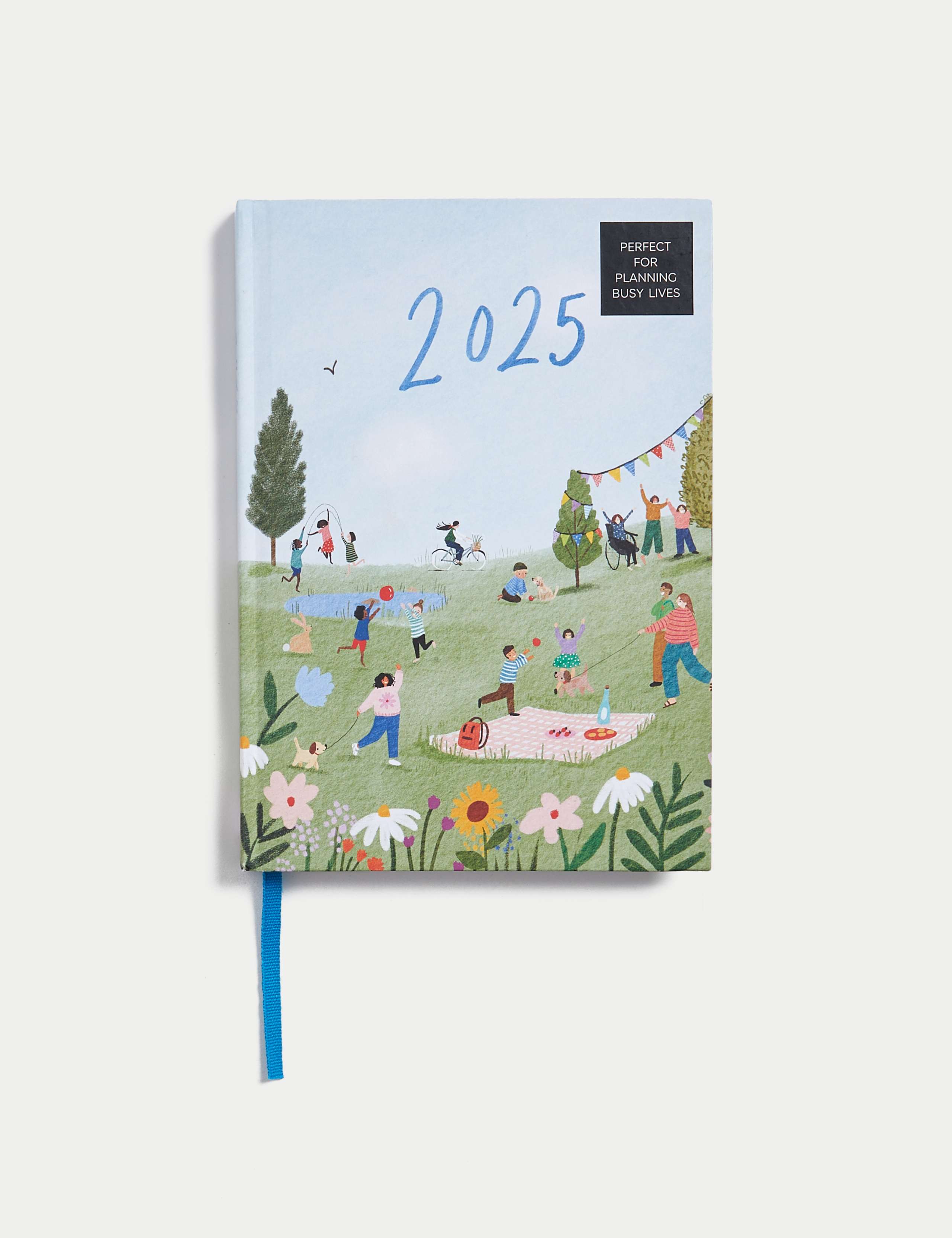 2025 Large A5 Family Planner - Illustrated
