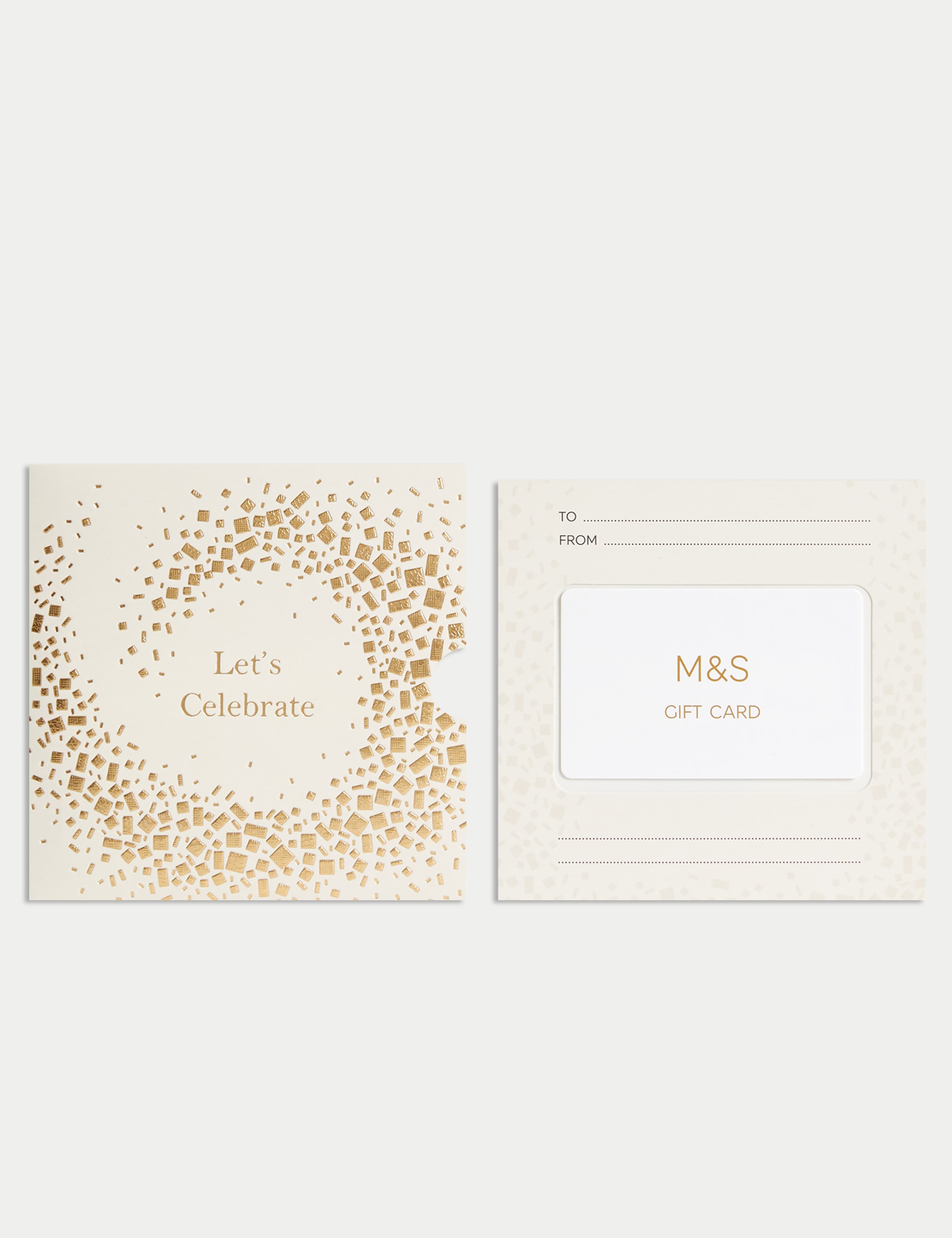Celebrate Gold Gift Card