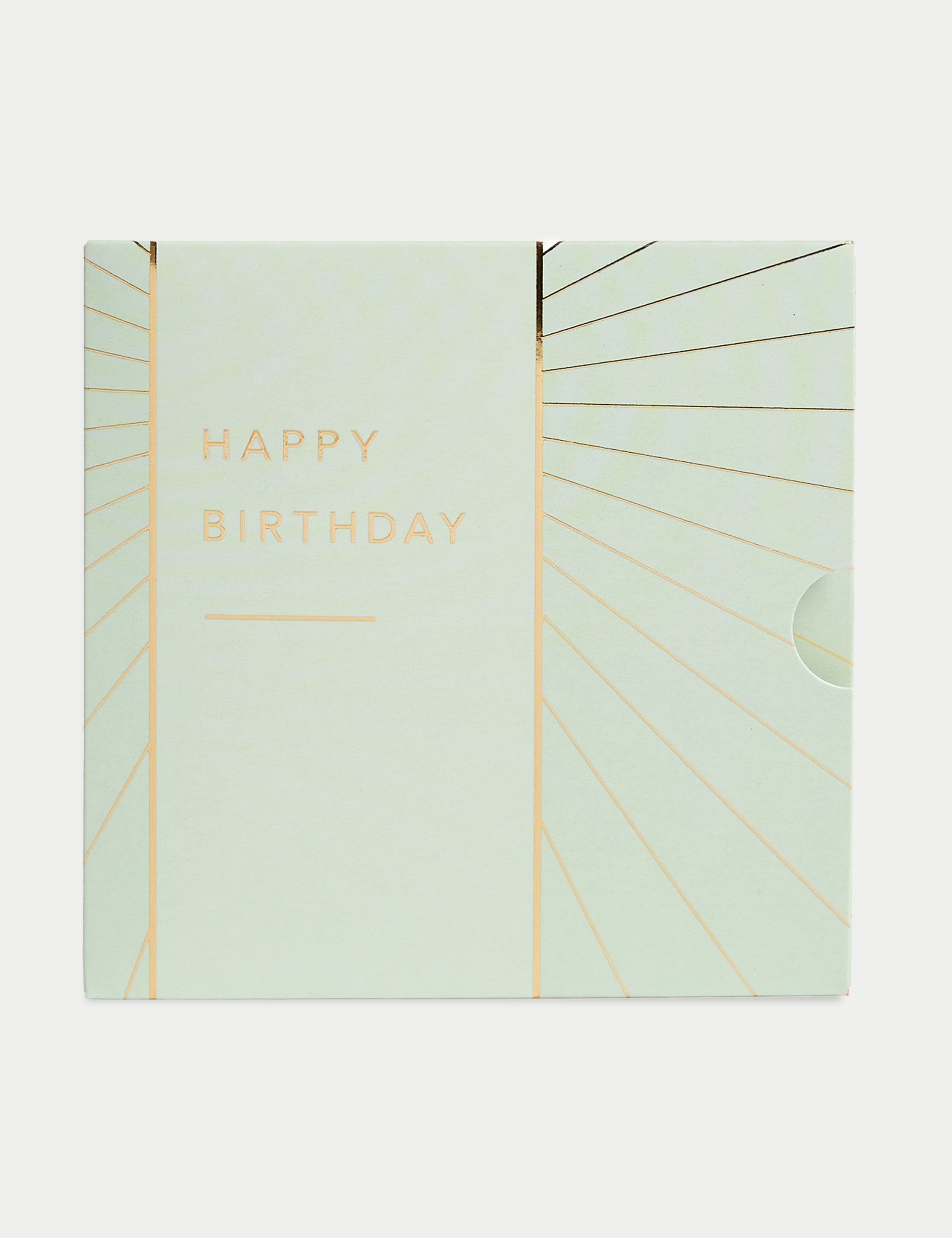 Mint Happy Birthday Gift Card