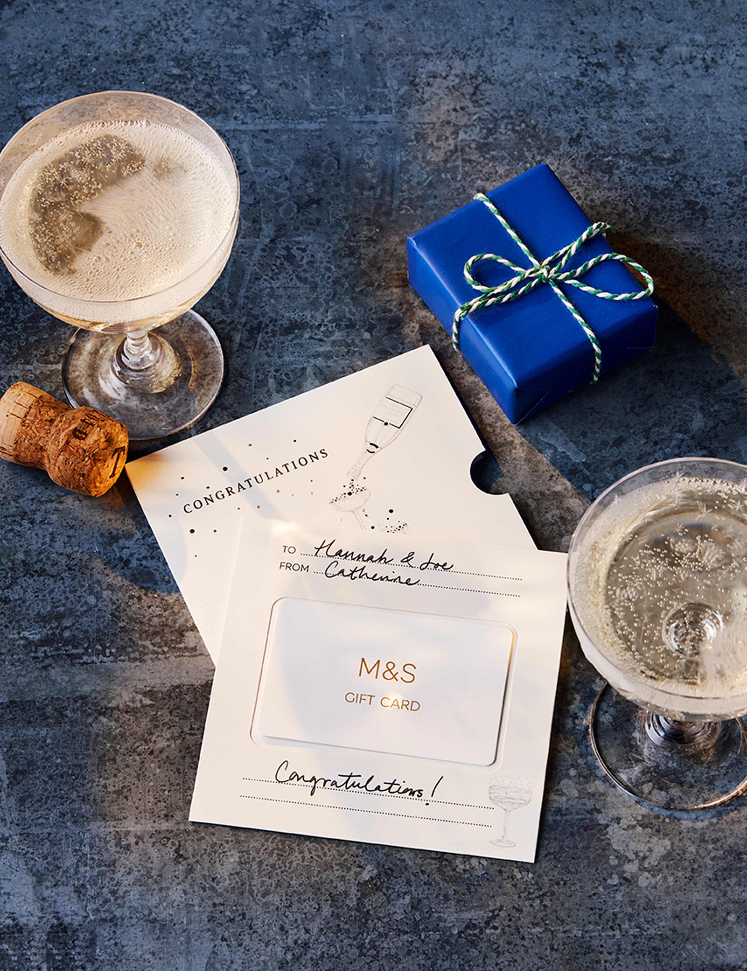 Champagne Tower Gift Card
