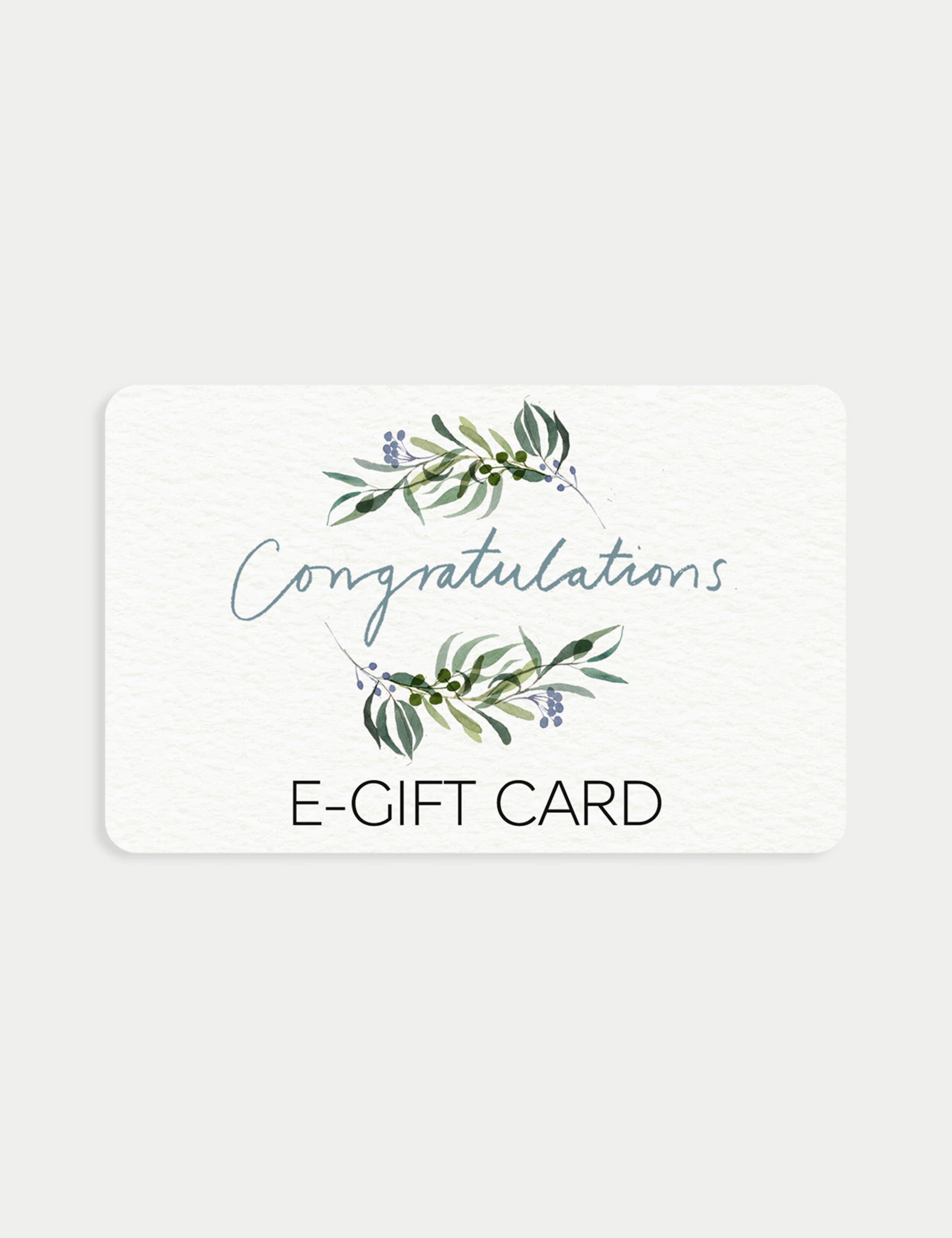 Congratulations E-Gift Card