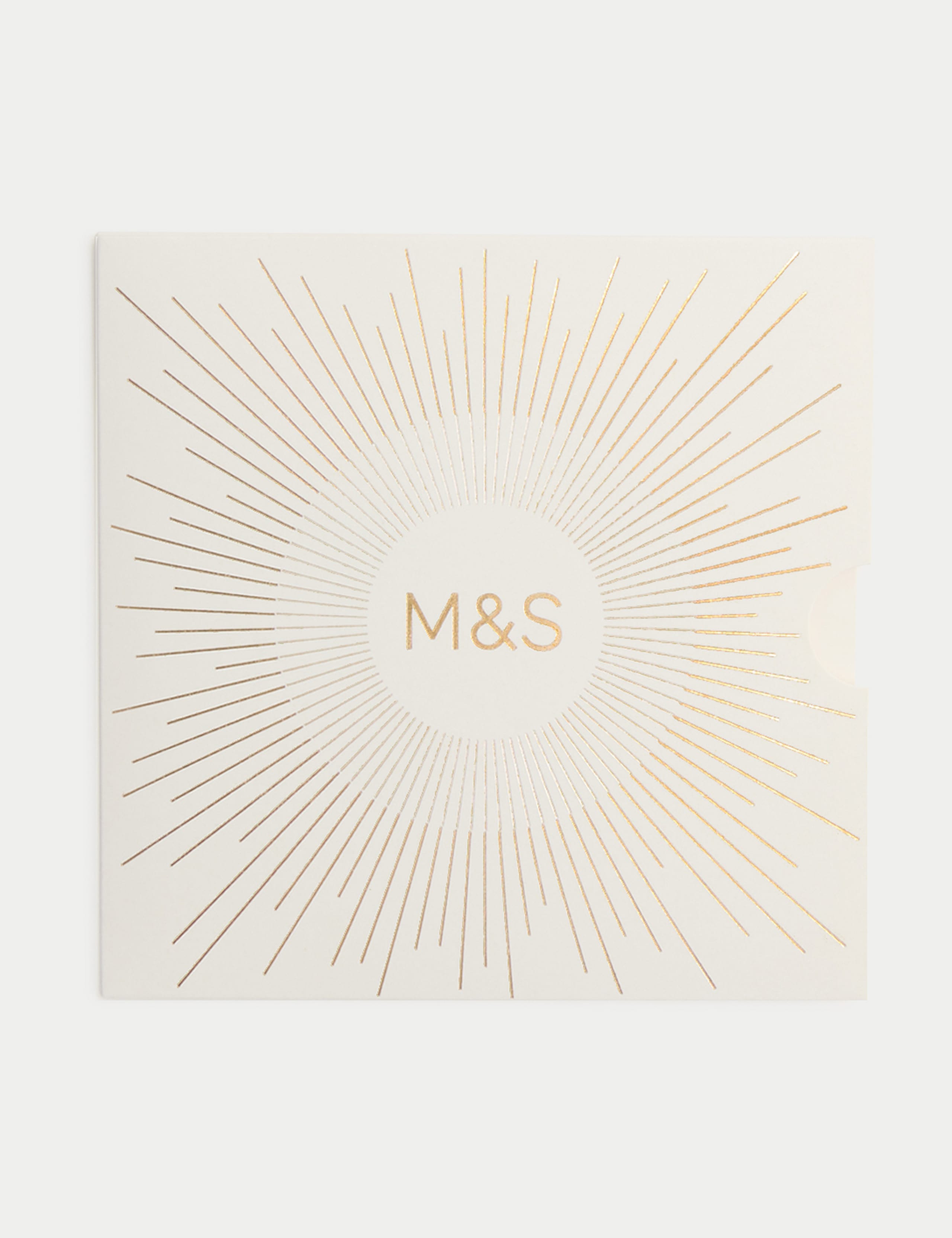 Gold Sunburst Gift Card