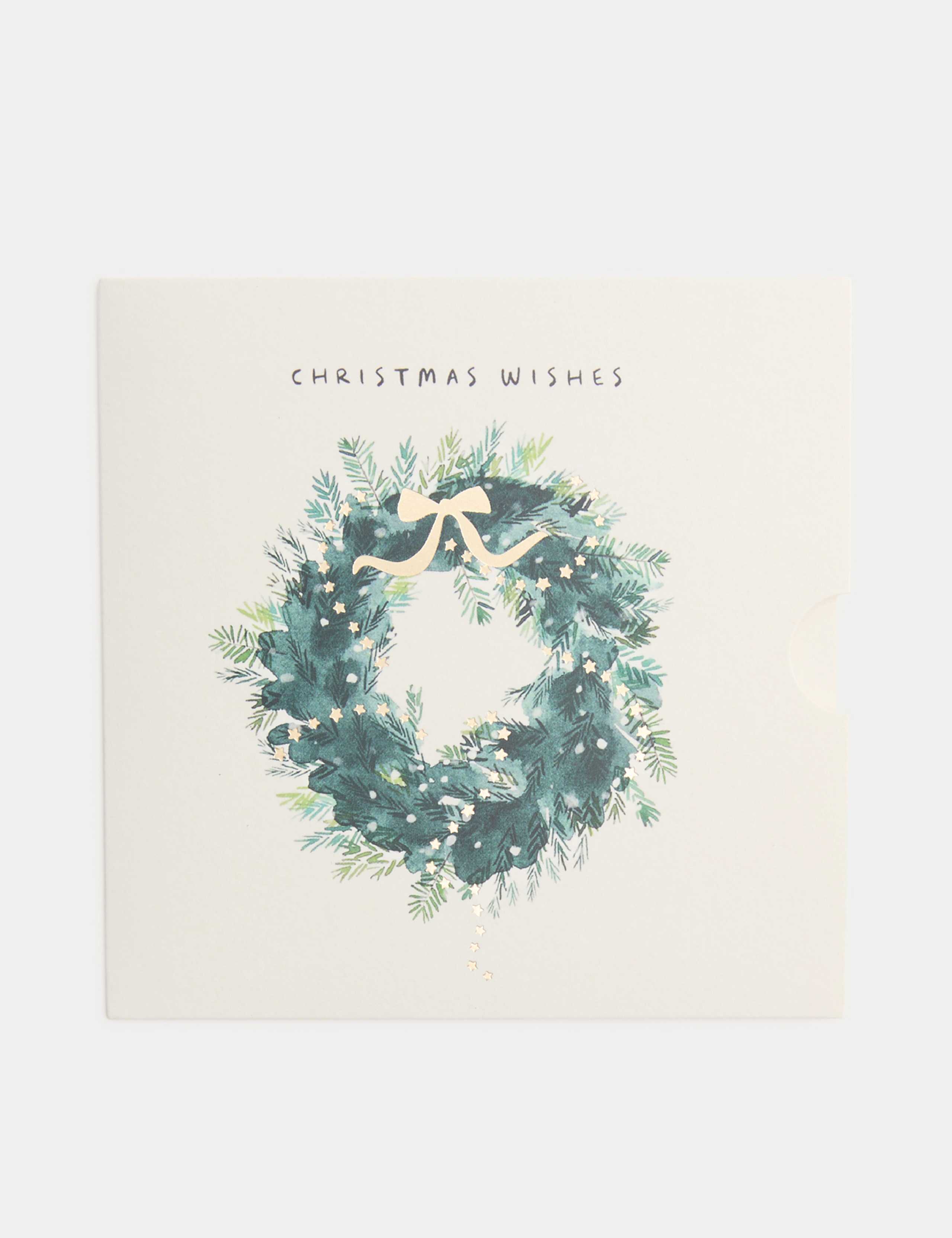 Christmas Wreath Gift Card