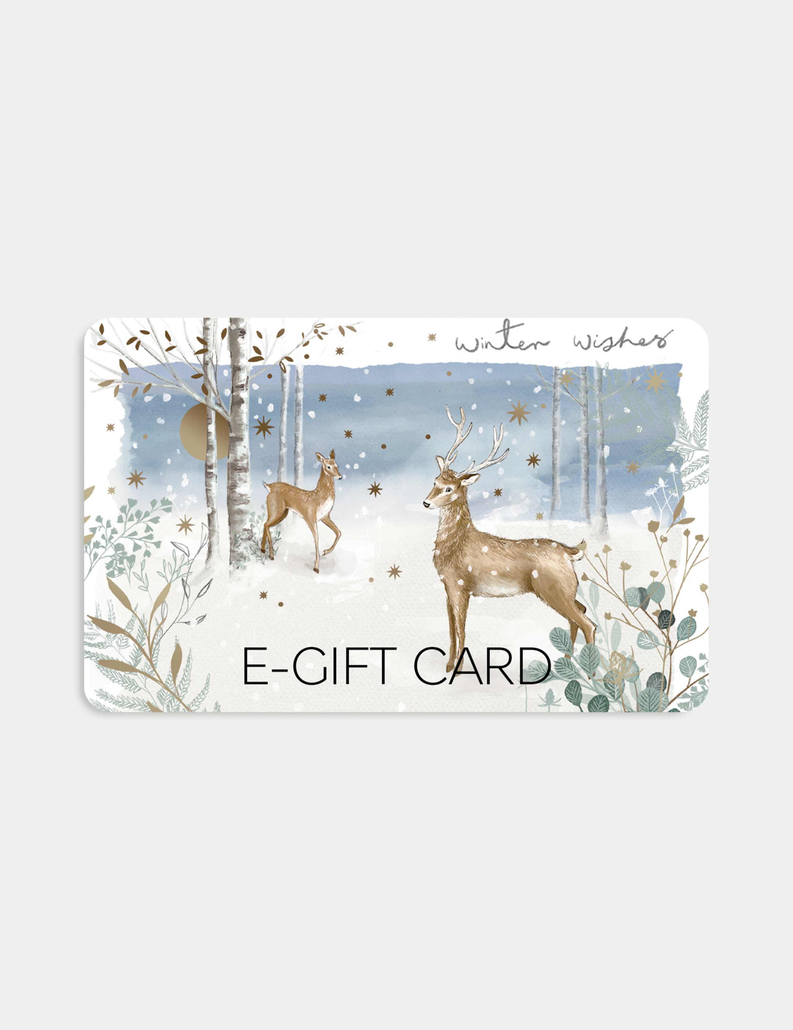 Christmas Deer E-Gift Card