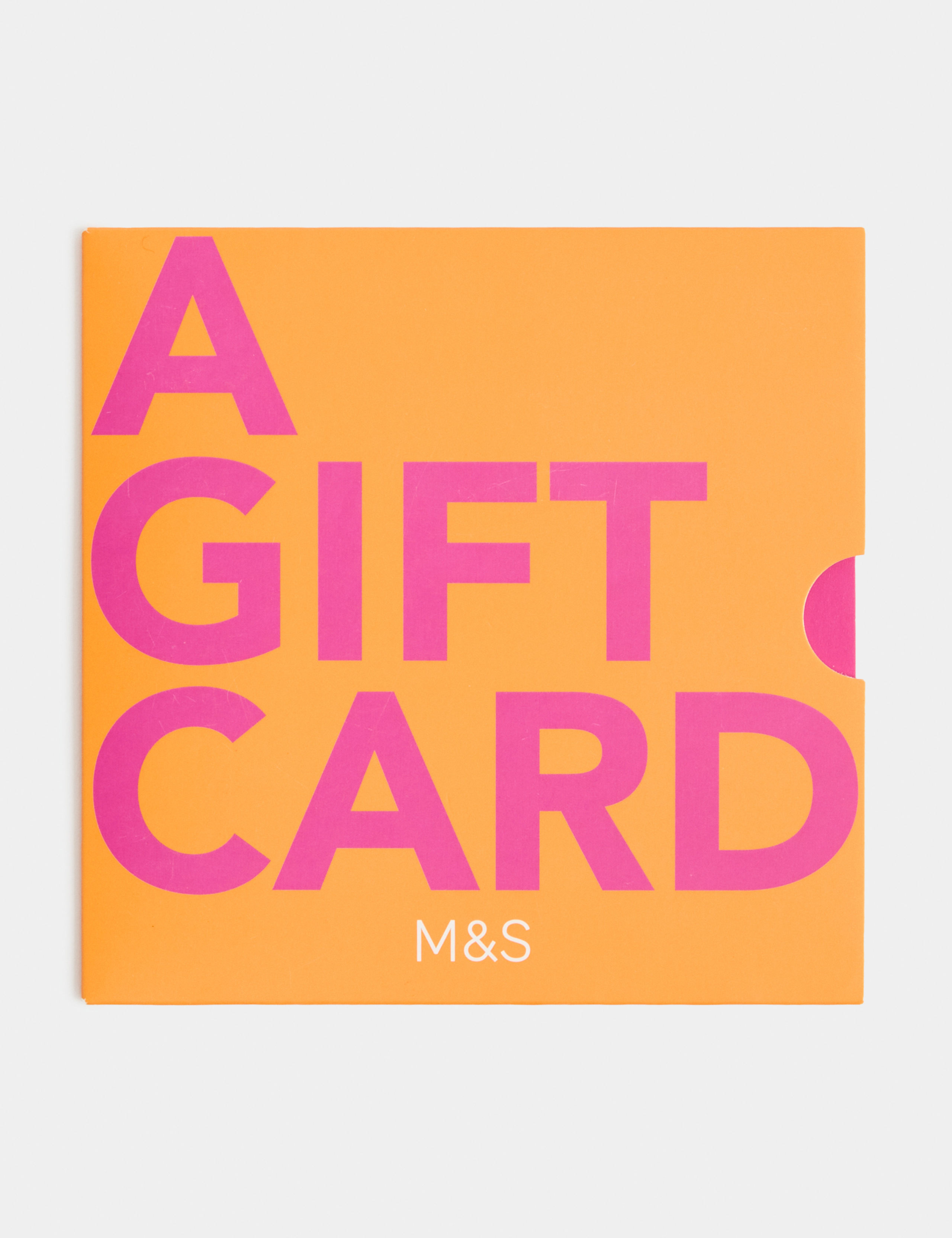 Orange Gift Card