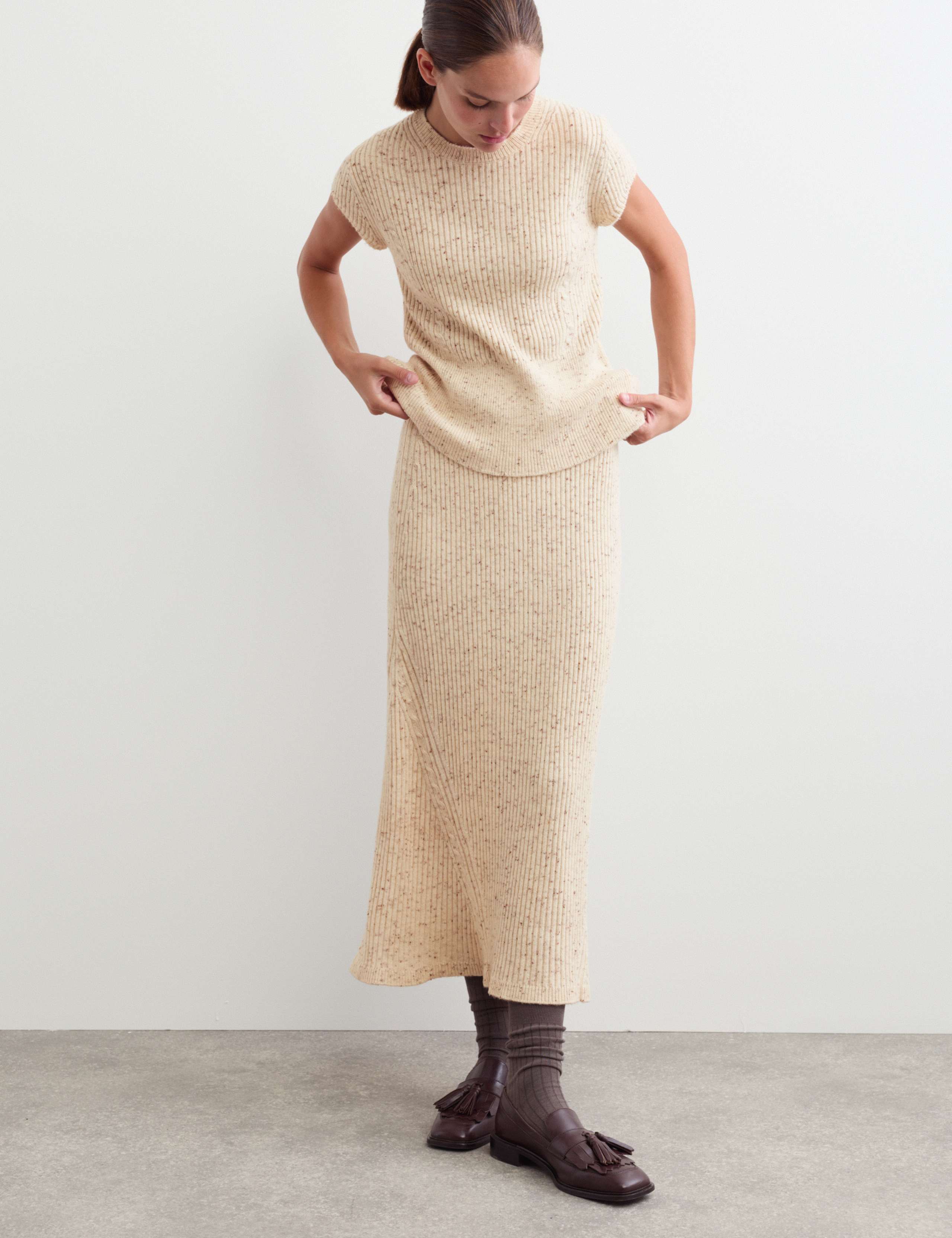 Knitted Top & Skirt Set 5 of 6