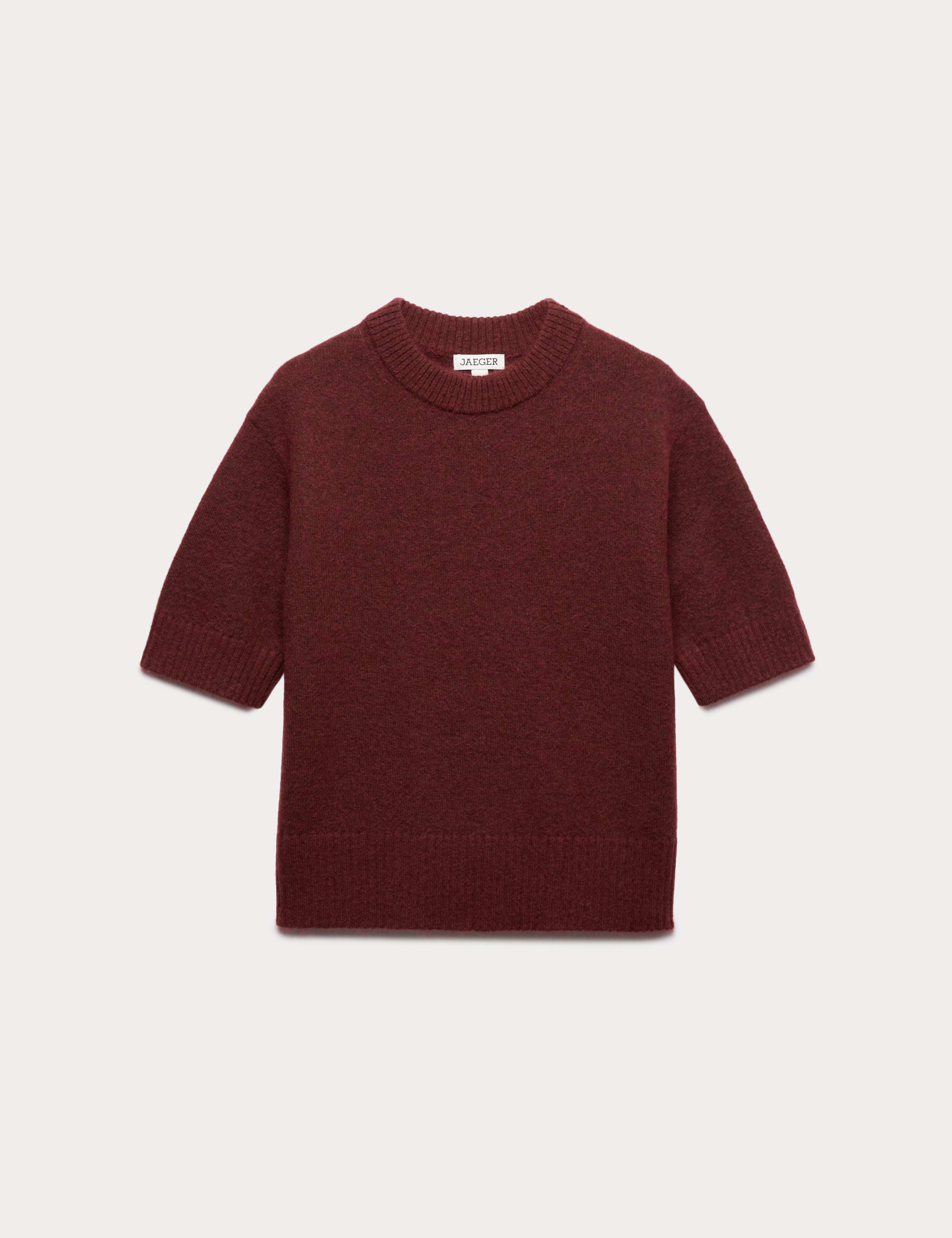 Mohair Blend Textured Jumper