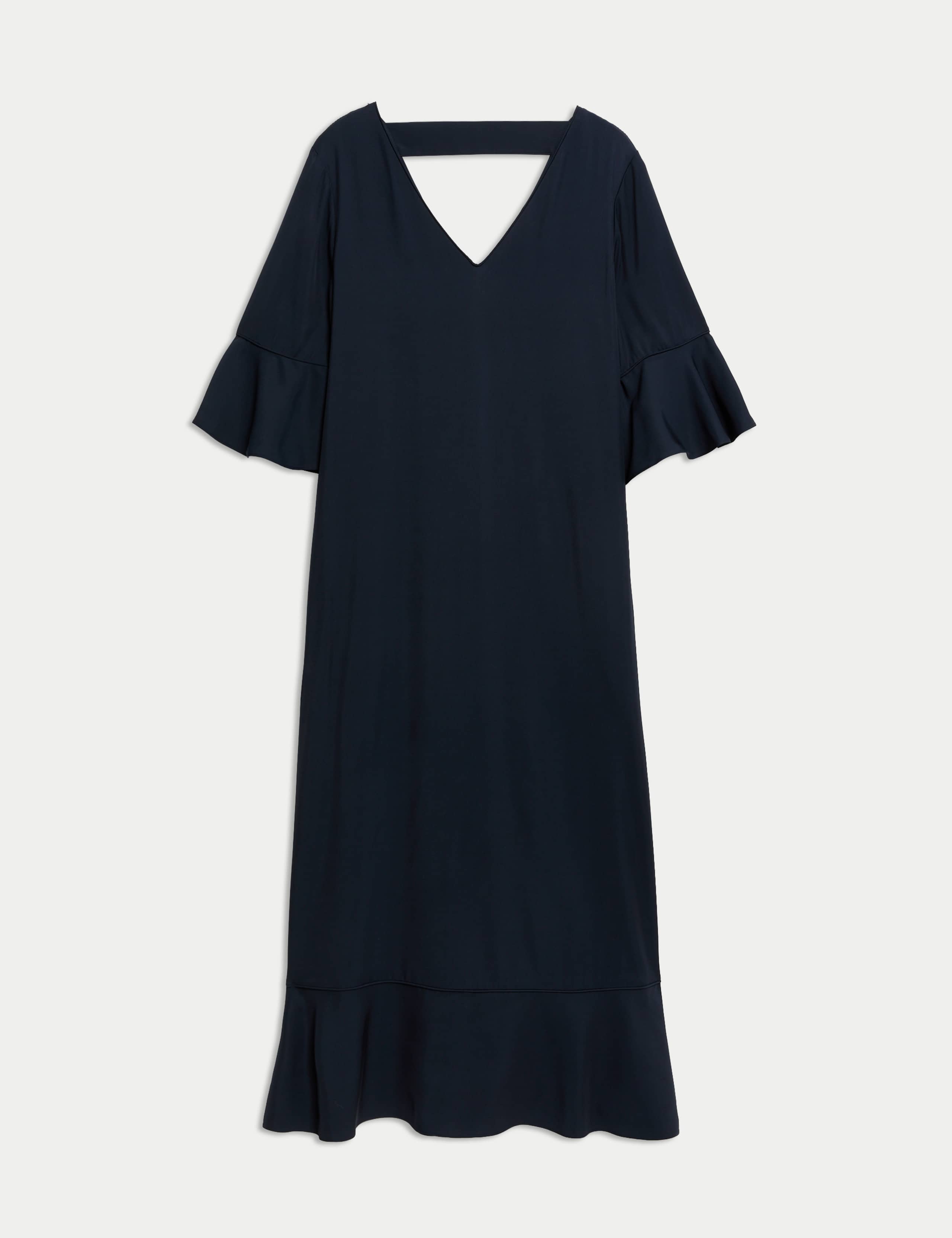 ADD IN - Navy Calvary Twill dress