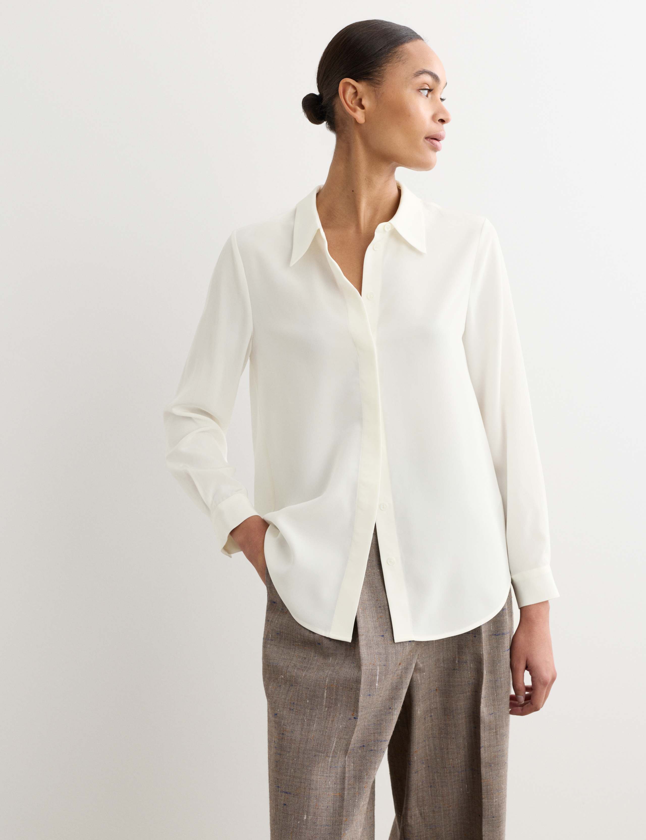 Pure Silk Shirt