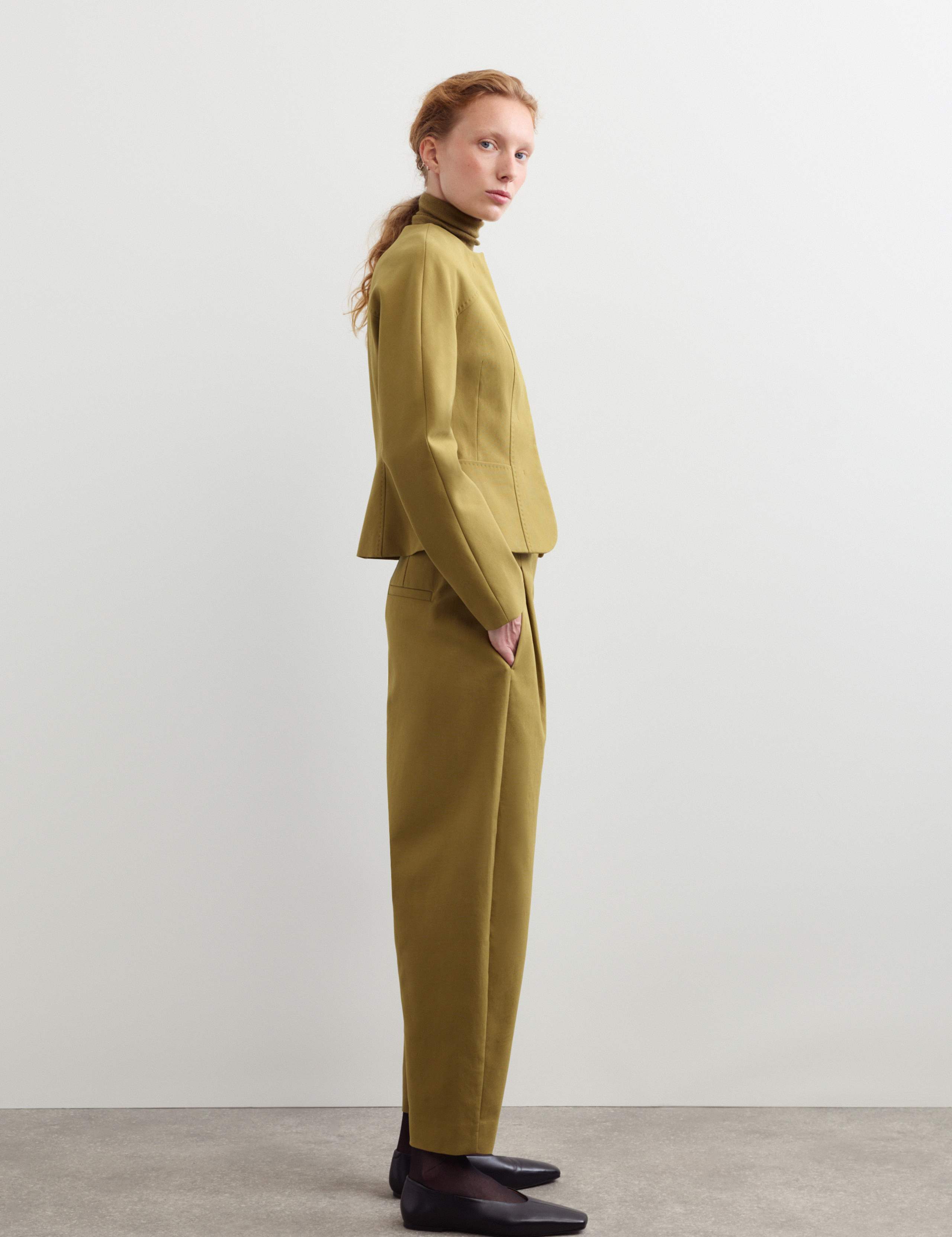Cotton Jacket & Trouser Set 4 of 6