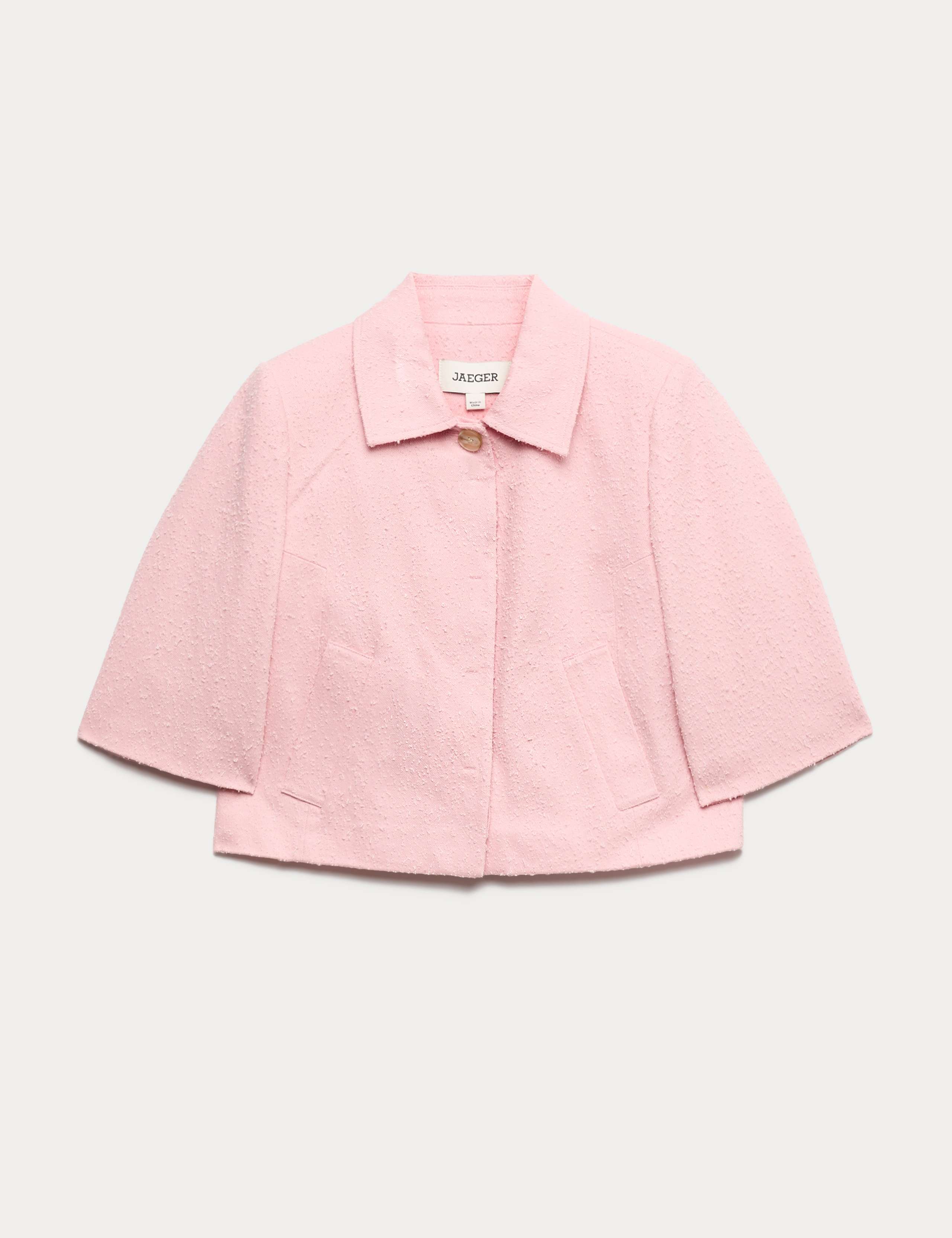 Pure Cotton Textured Trucker Jacket & Trouser Set 1 of 6