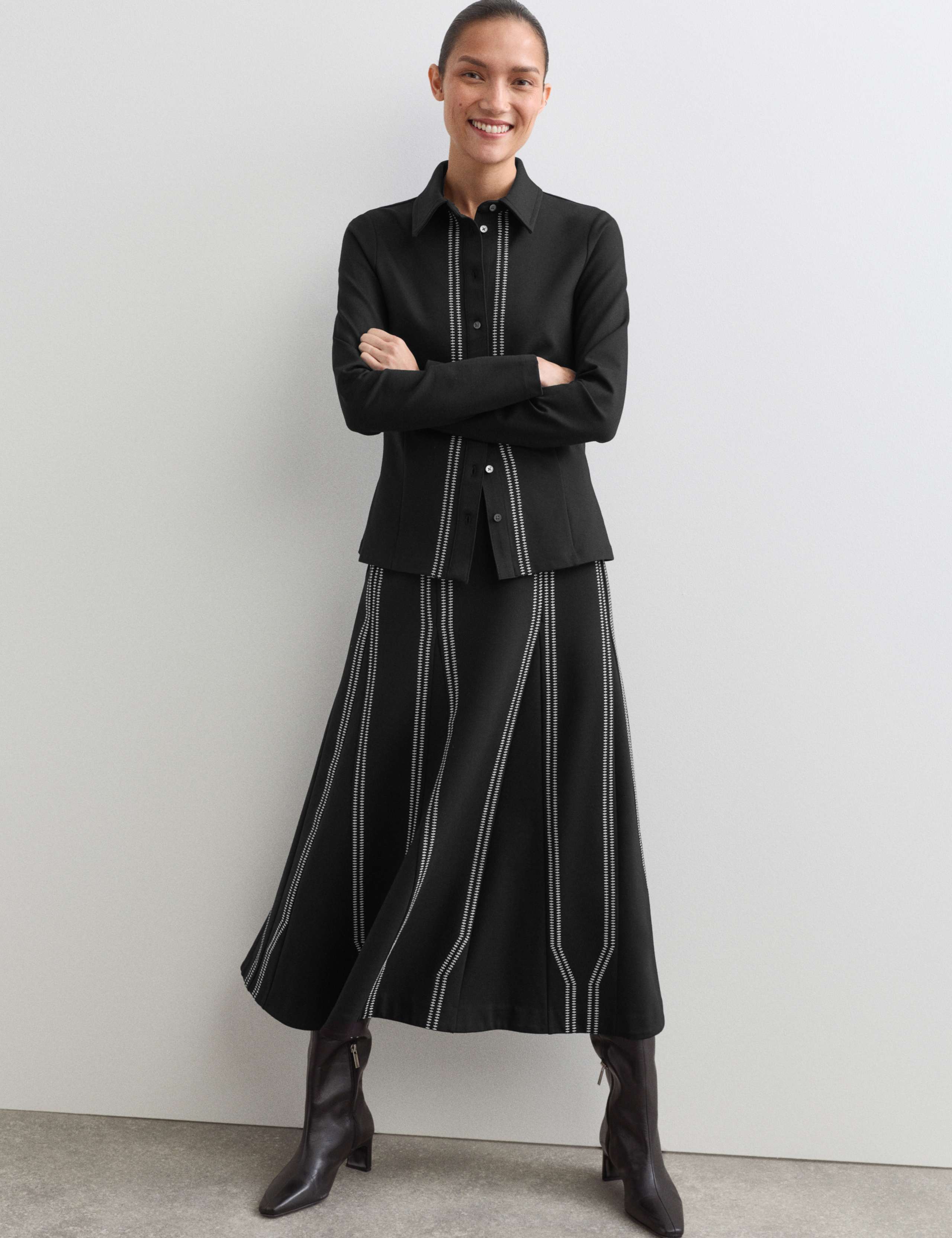 Jersey Embroidered Shirt