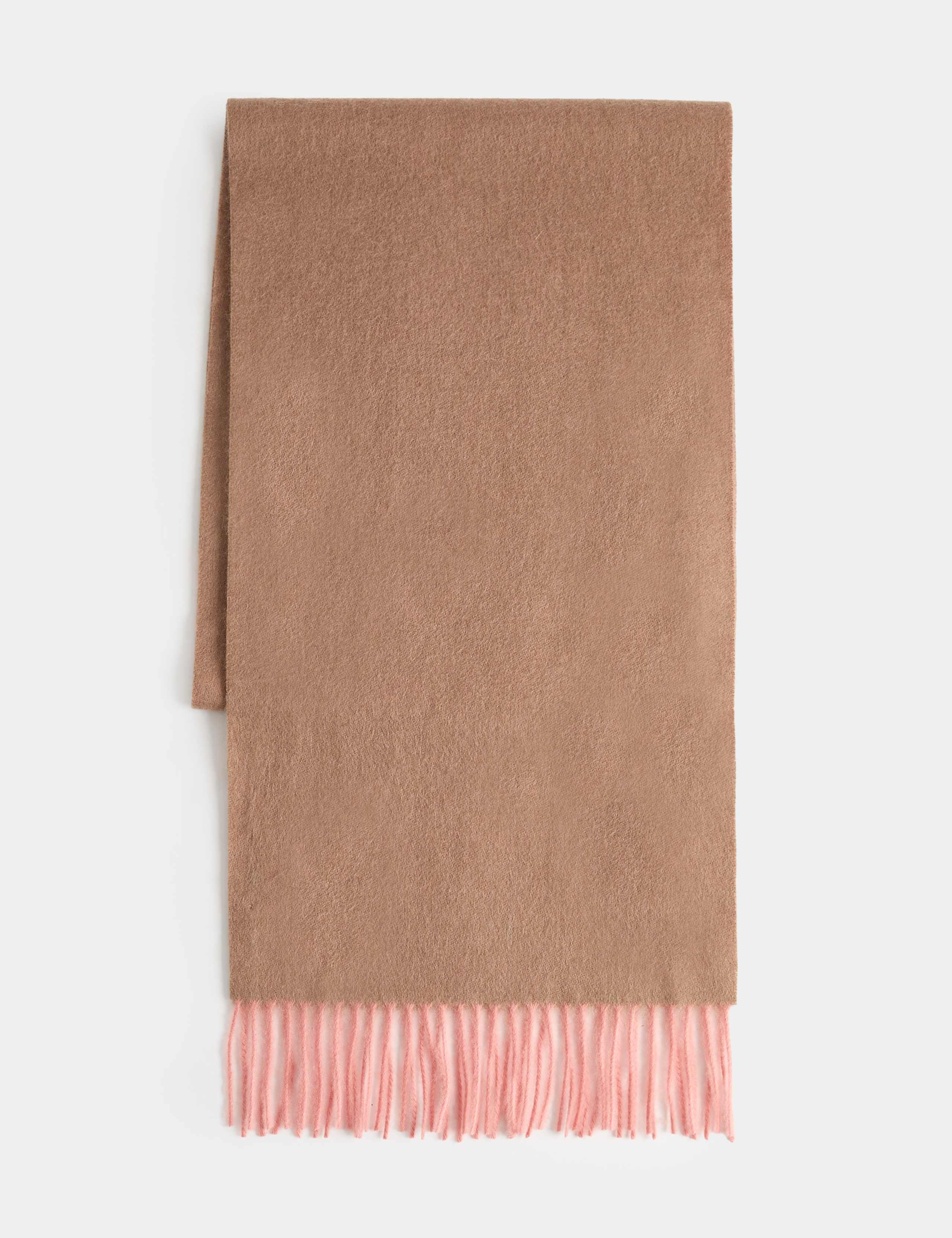 Pure Cashmere Tassel Scarf