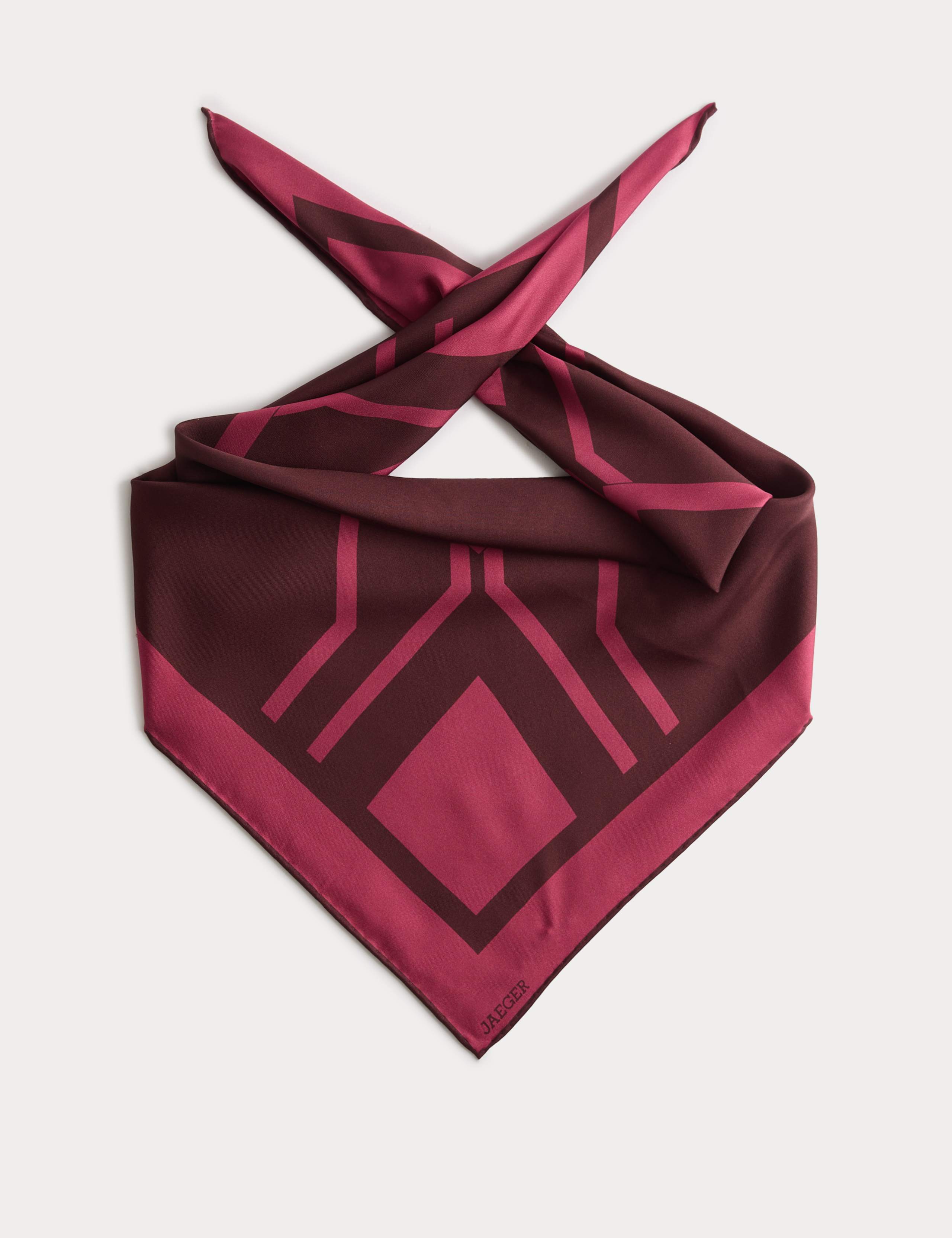 Pure Silk Printed Scarf