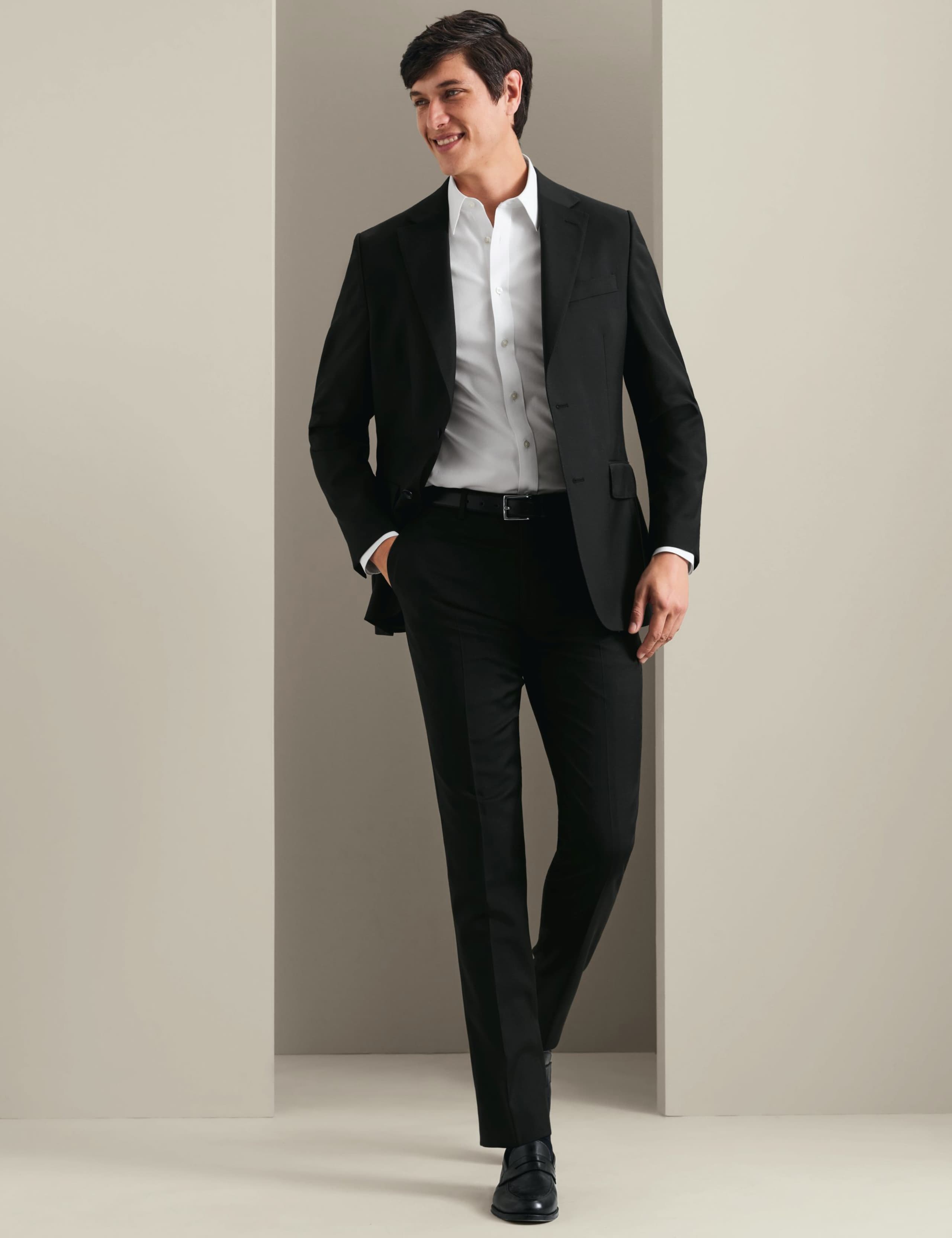 Regular Fit Pure Wool Stretch Suit 2 of 5