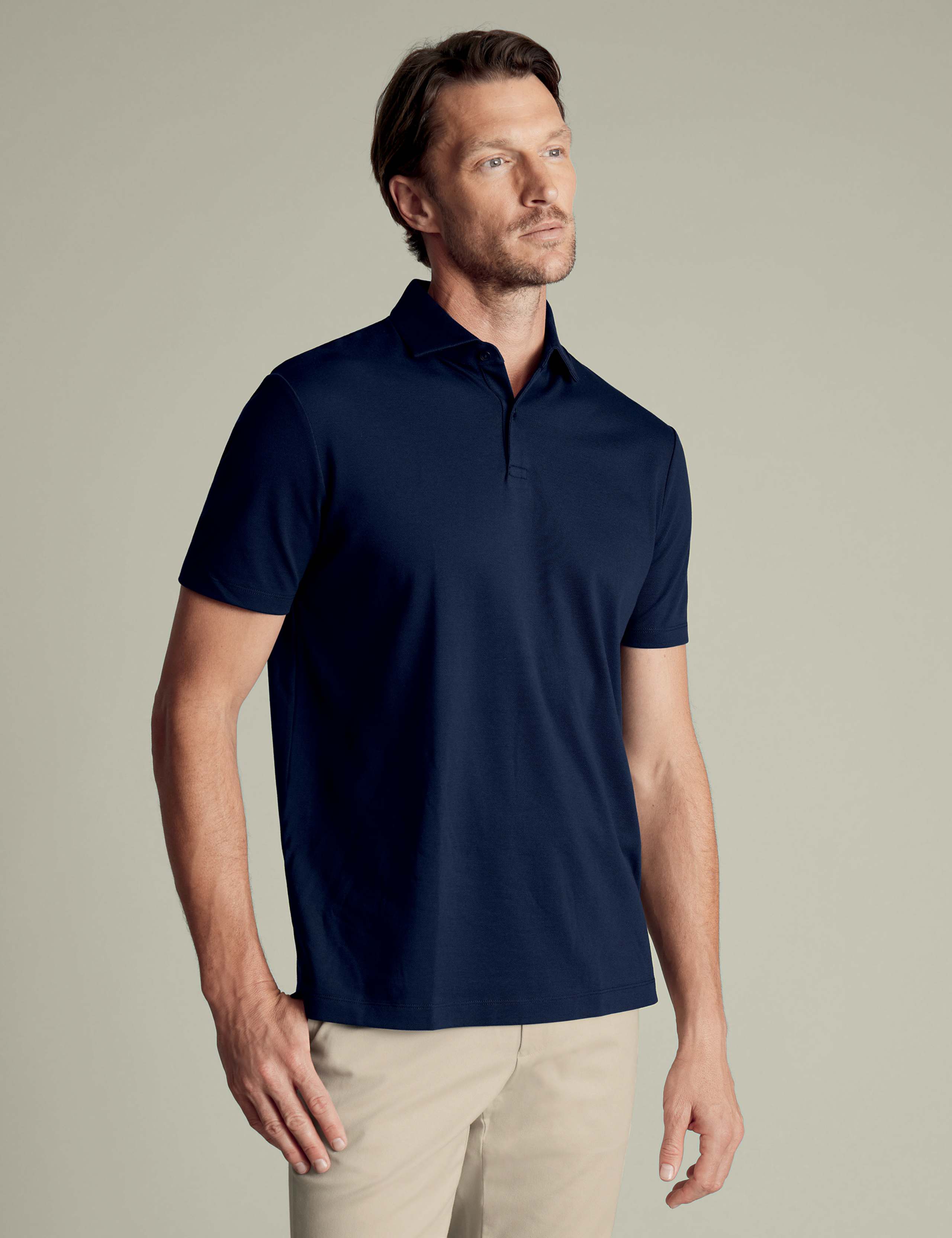 Cotton Rich Pique Polo Shirt
