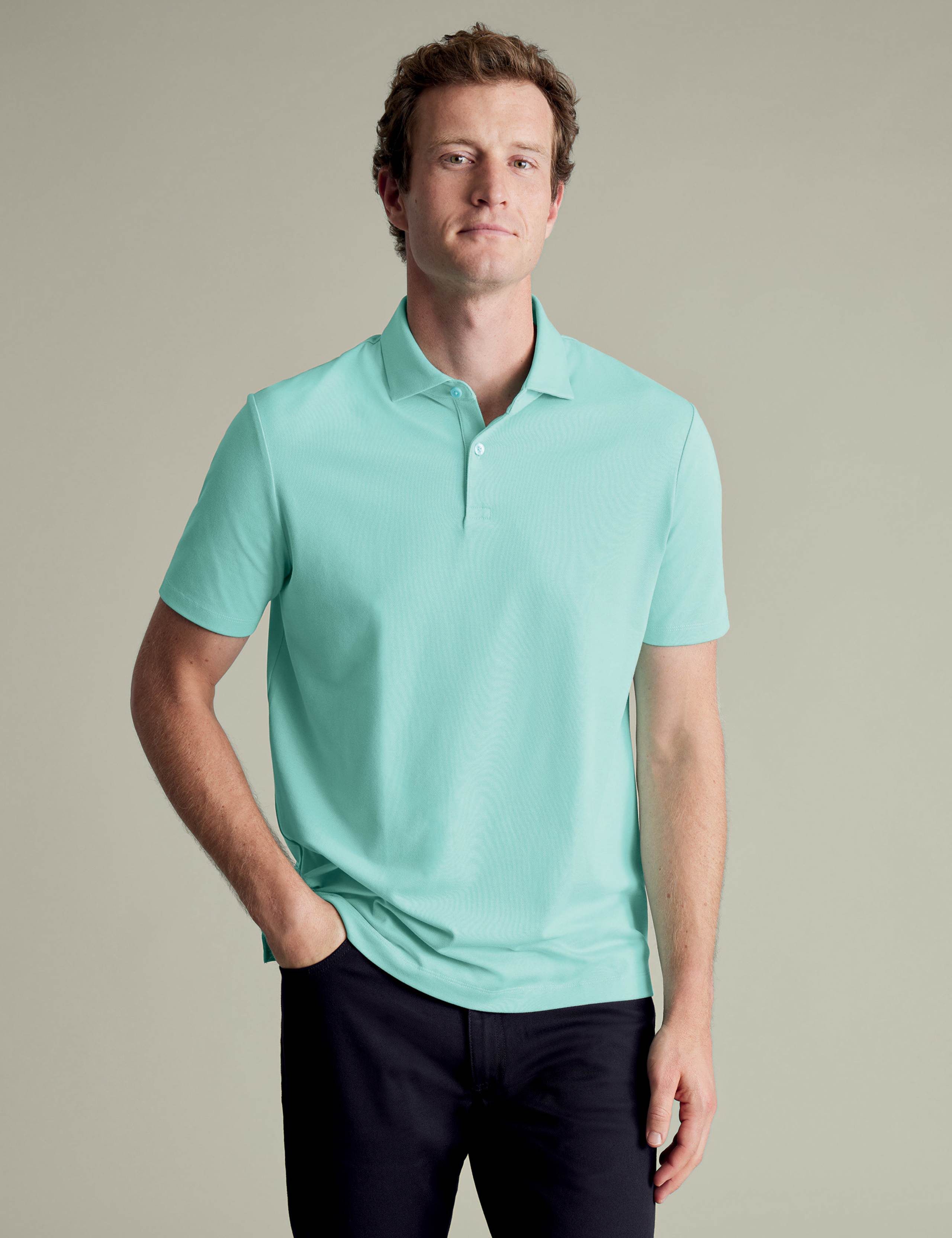 Cotton Rich Pique Polo Shirt
