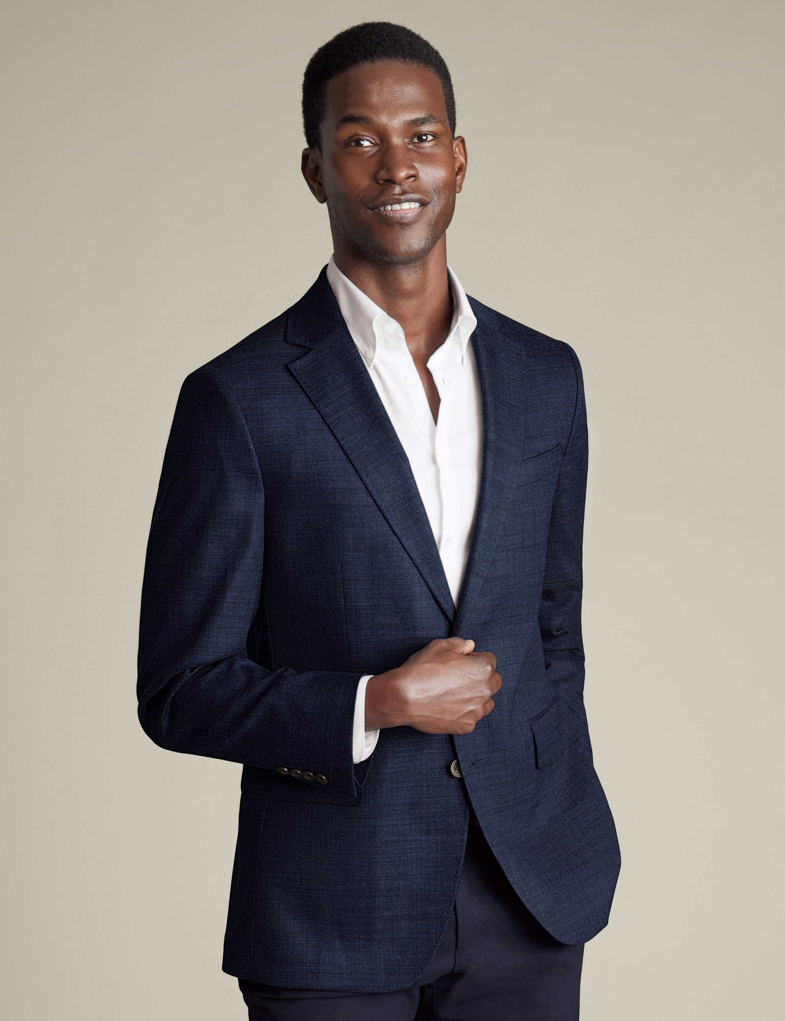 Slim Fit Wool Rich Stretch Suit Jacket