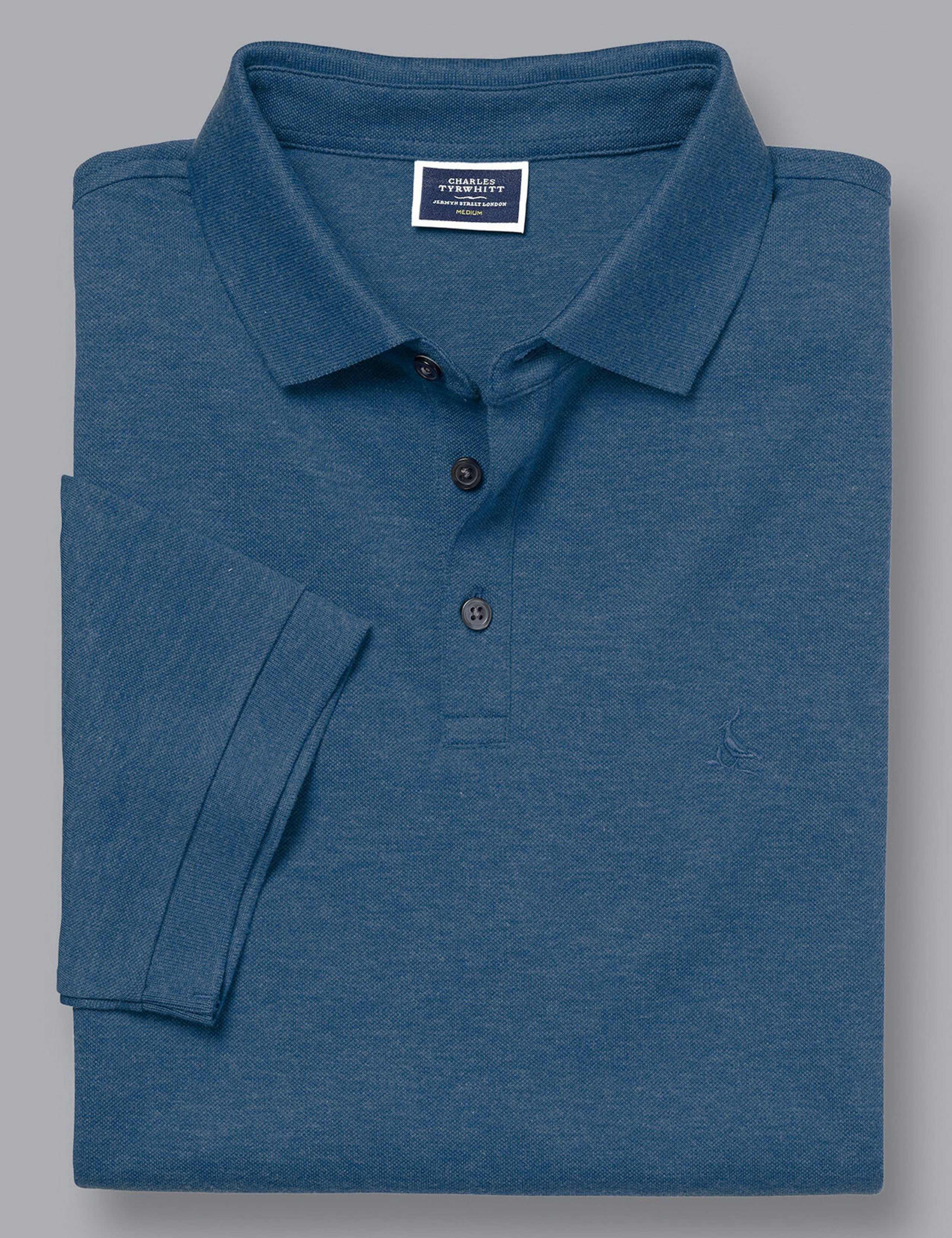 Cotton Rich Pique Polo Shirt