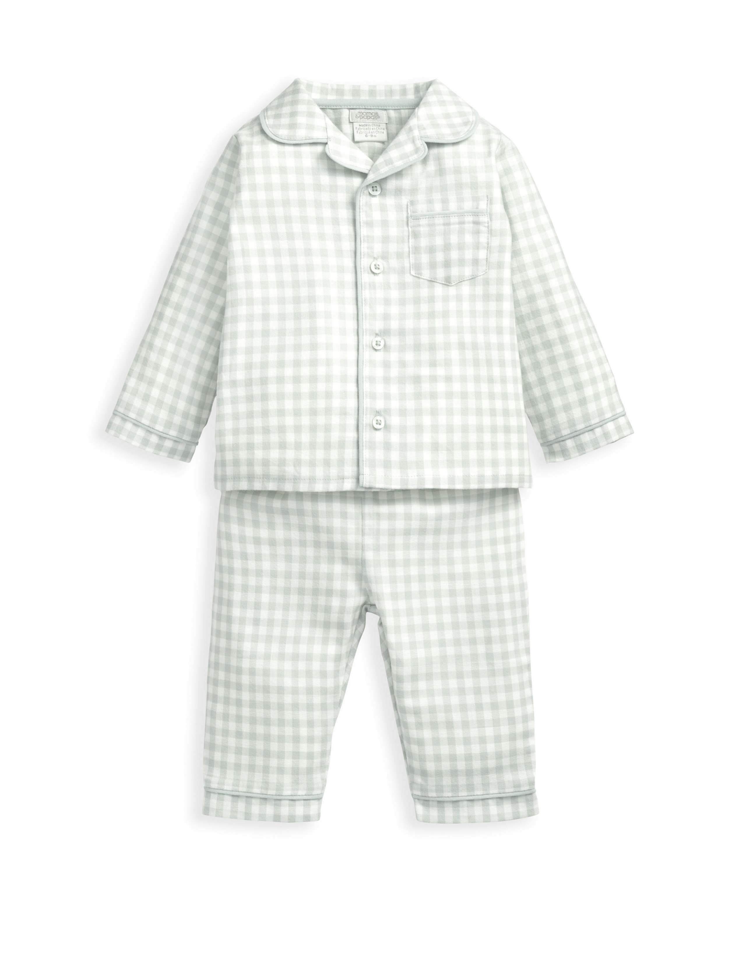 Blue Check Woven Pyjamas (6 Mths-2 Yrs)