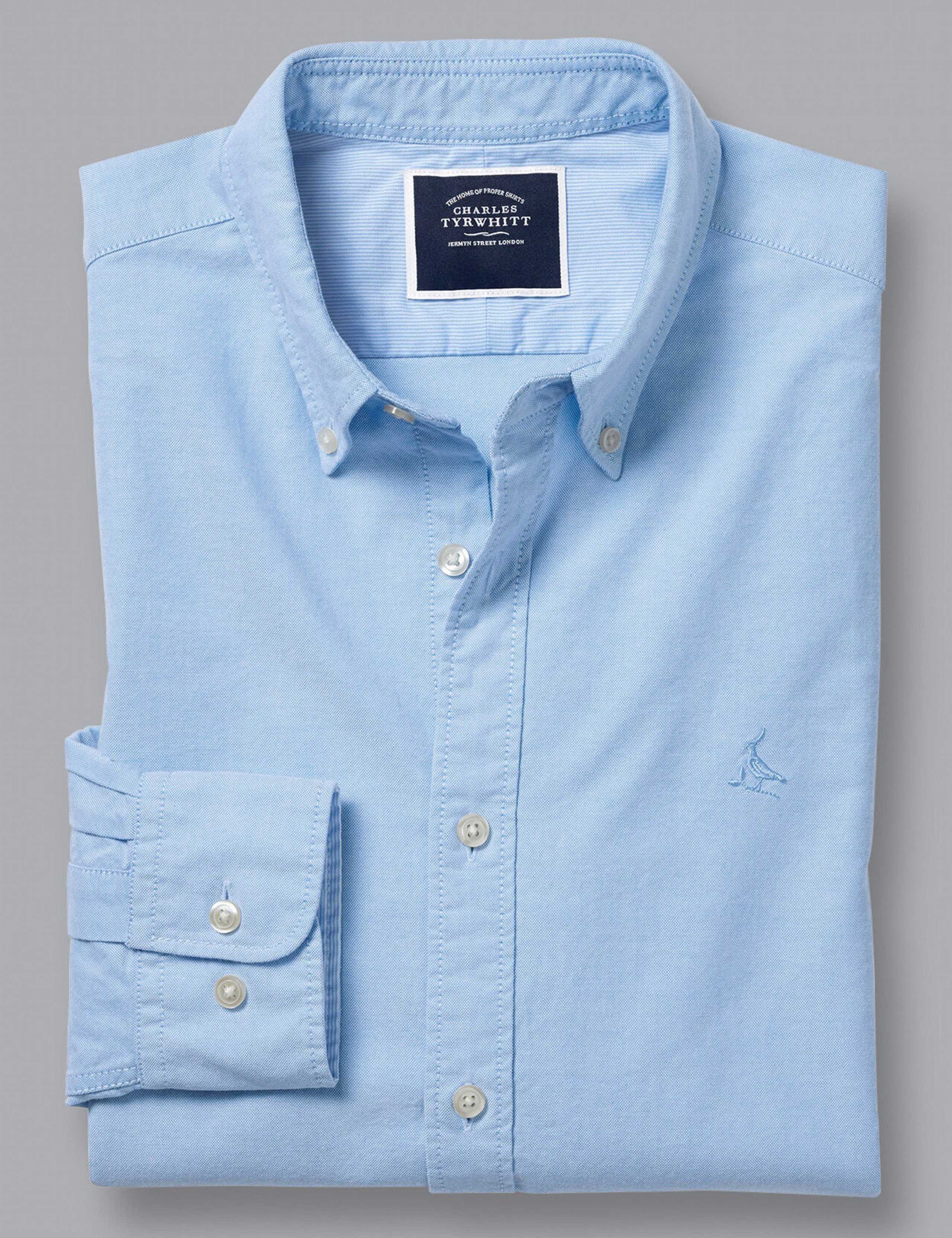 Slim Fit Pure Cotton Oxford Shirt