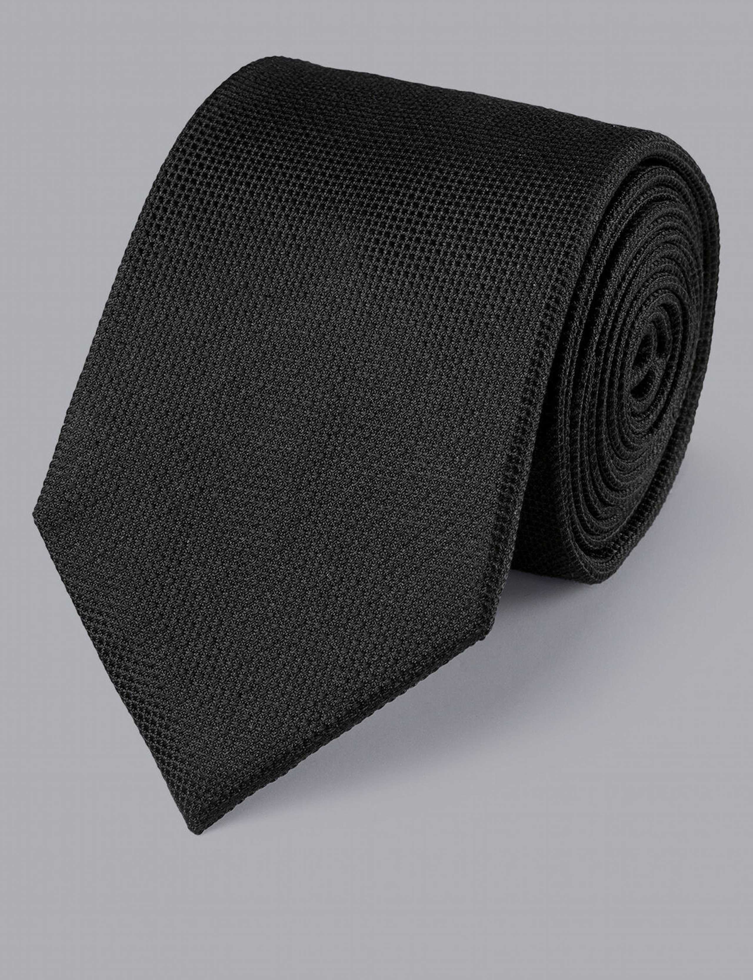 Textured Pure Silk Tie