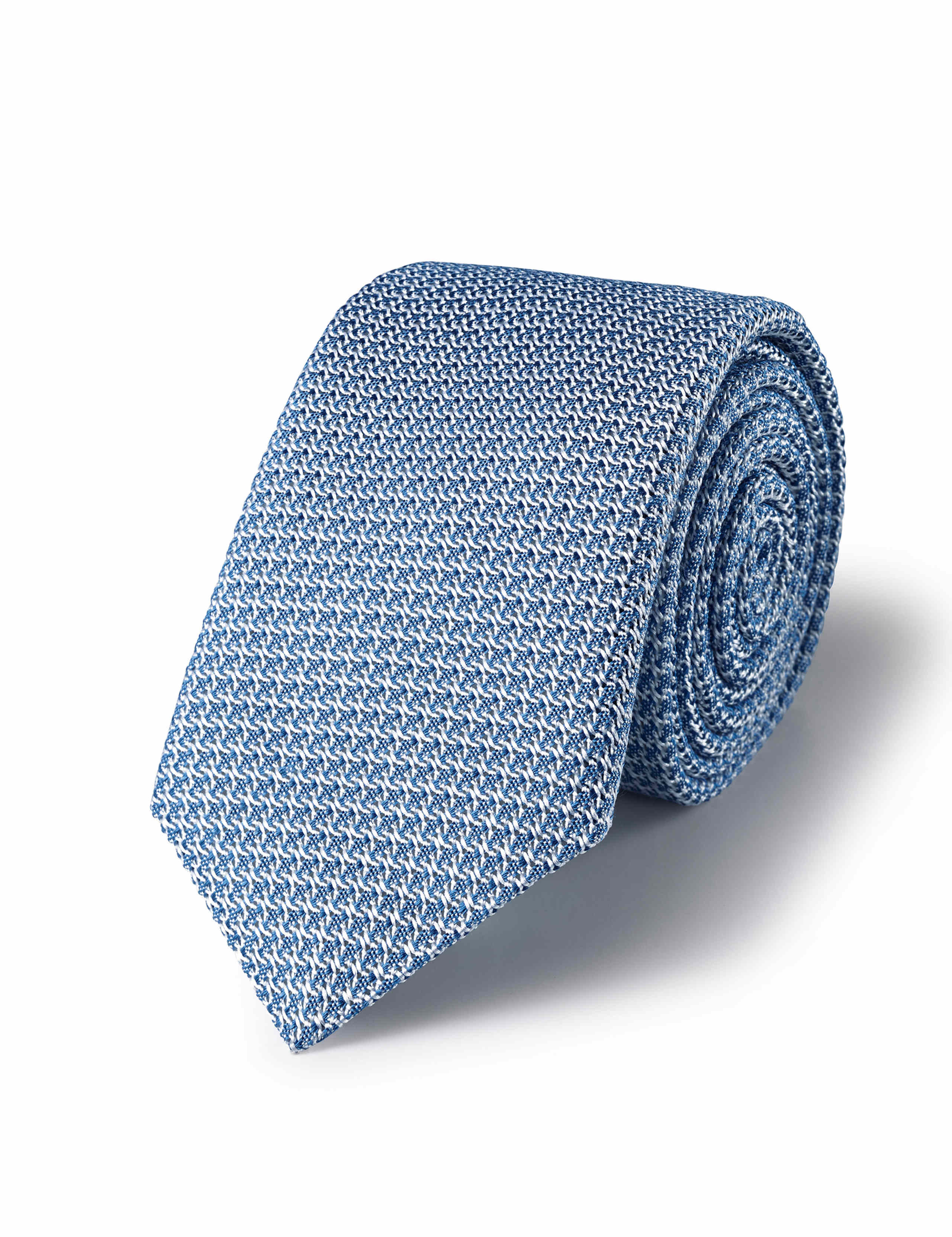 Textured Pure Silk Tie