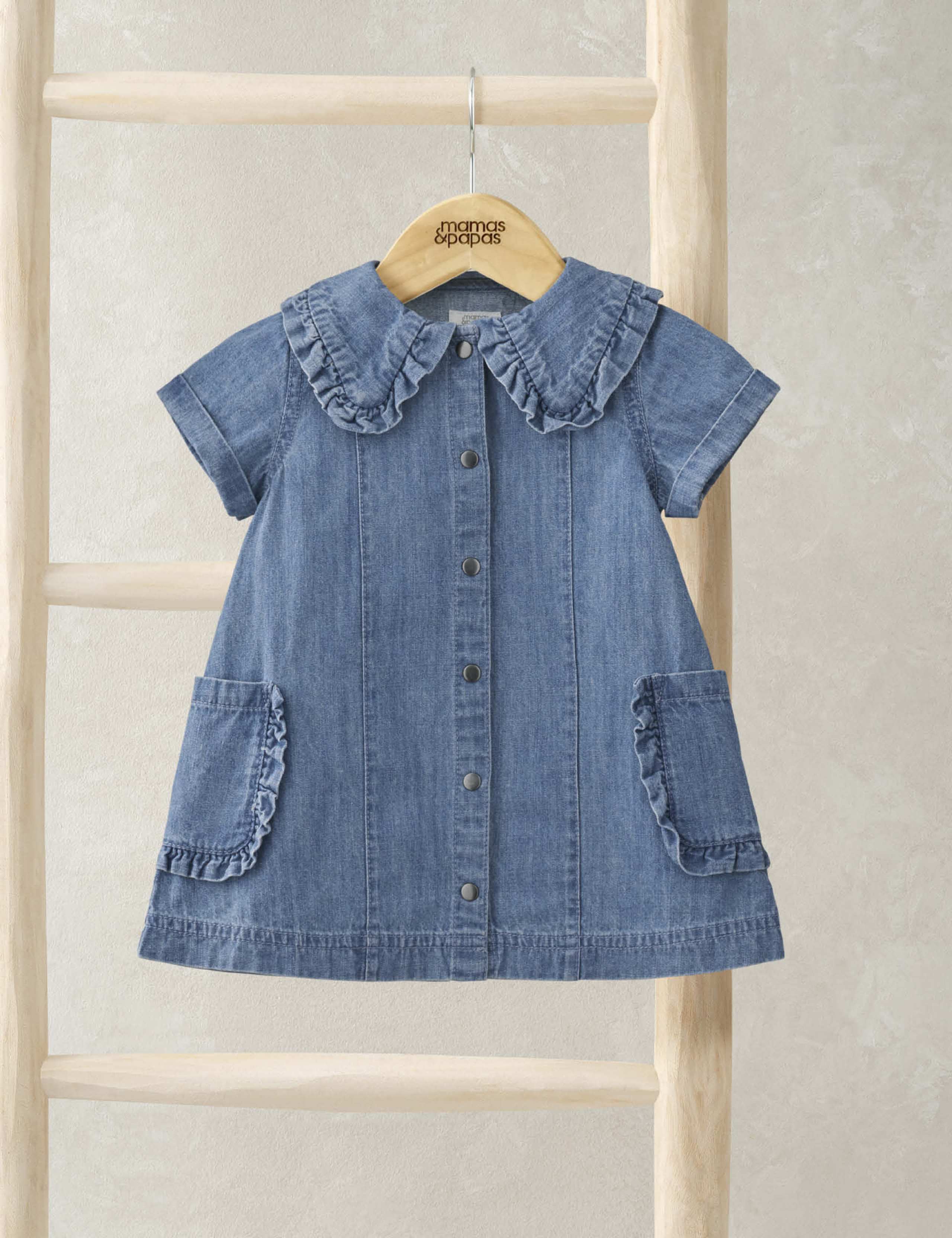 Denim Dress (0-3 Yrs)