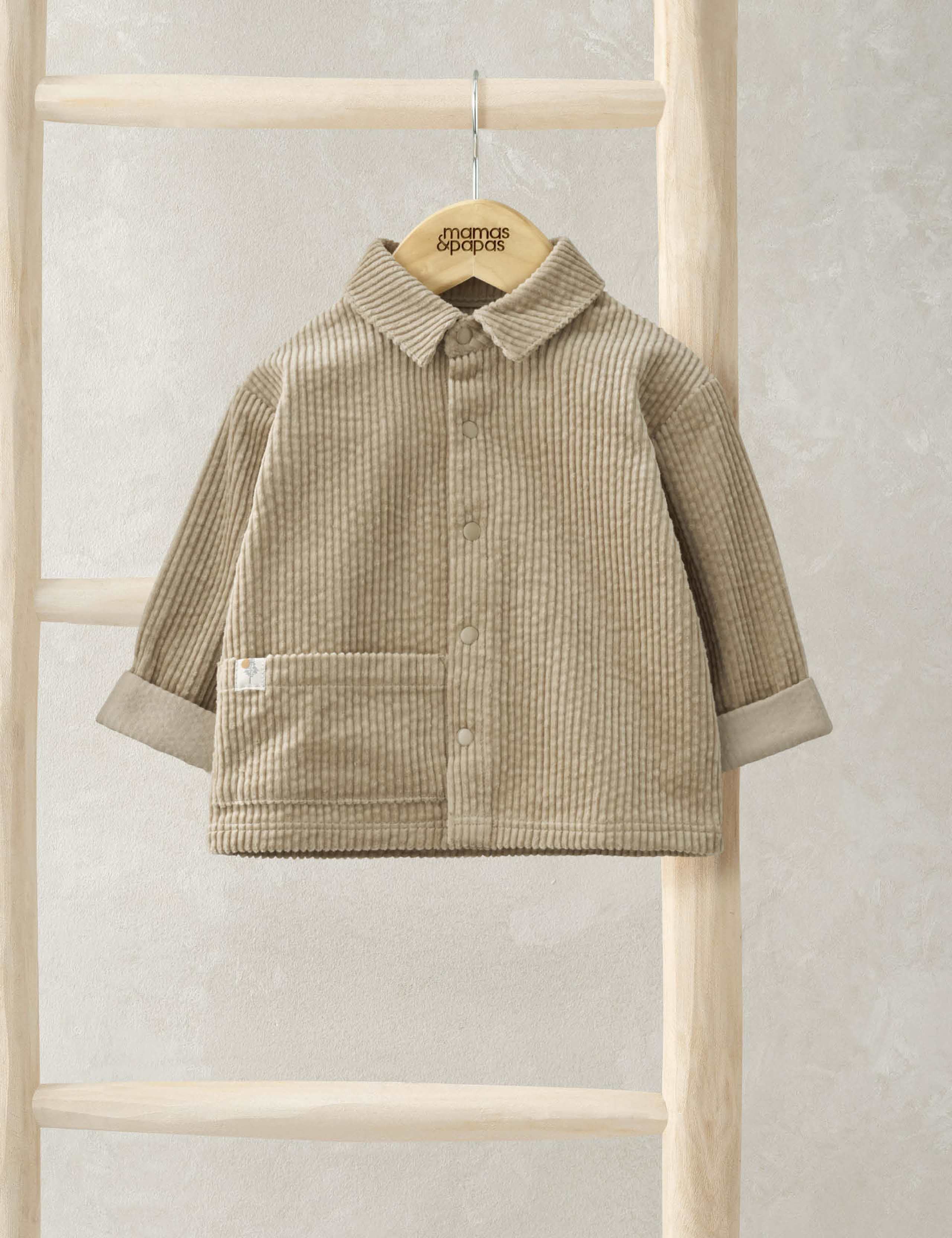 Pure Cotton Cord Shacket (3 Mths-3 Yrs)