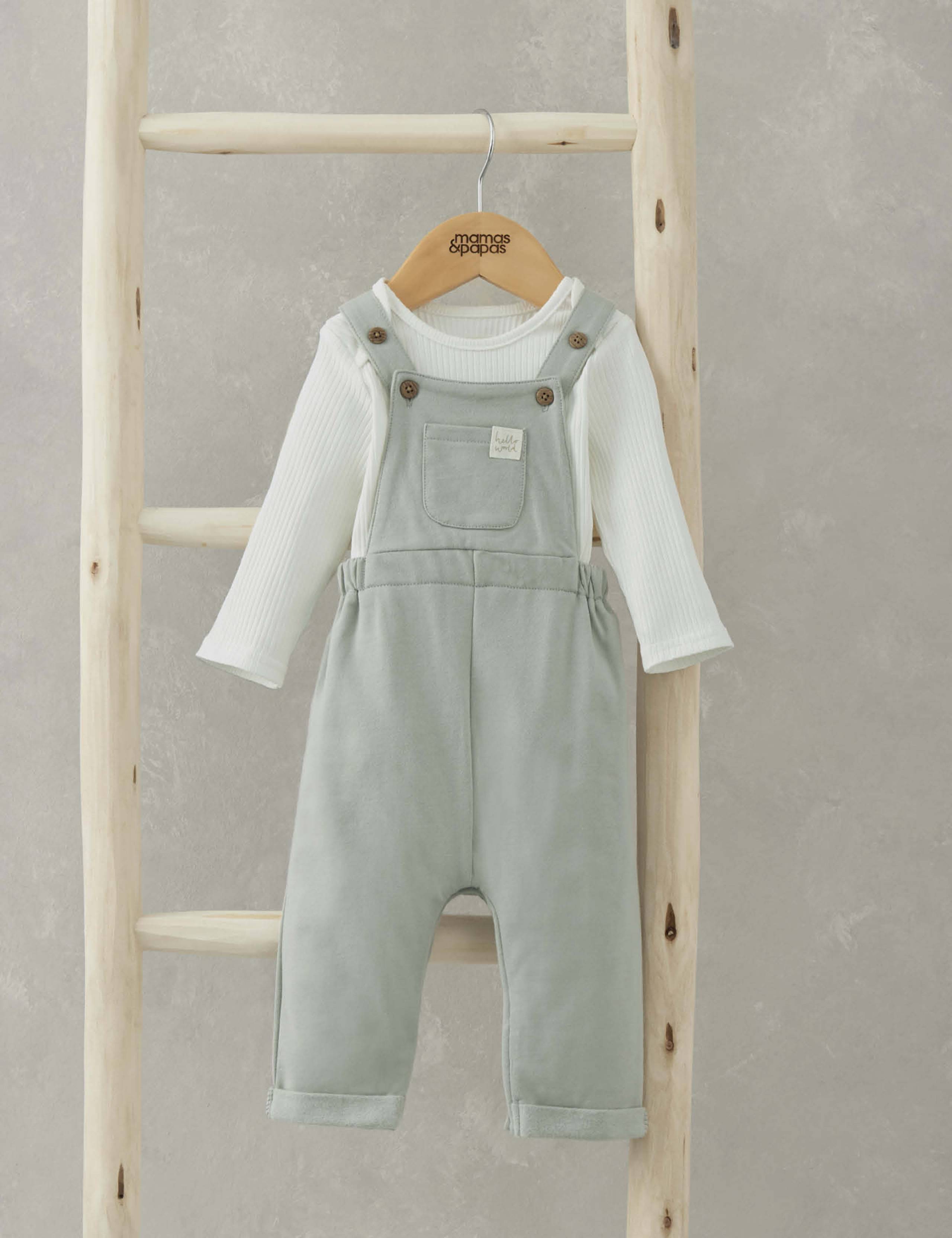 2pc Cotton Rich Top & Bottom Outfit (0-12 Mths)