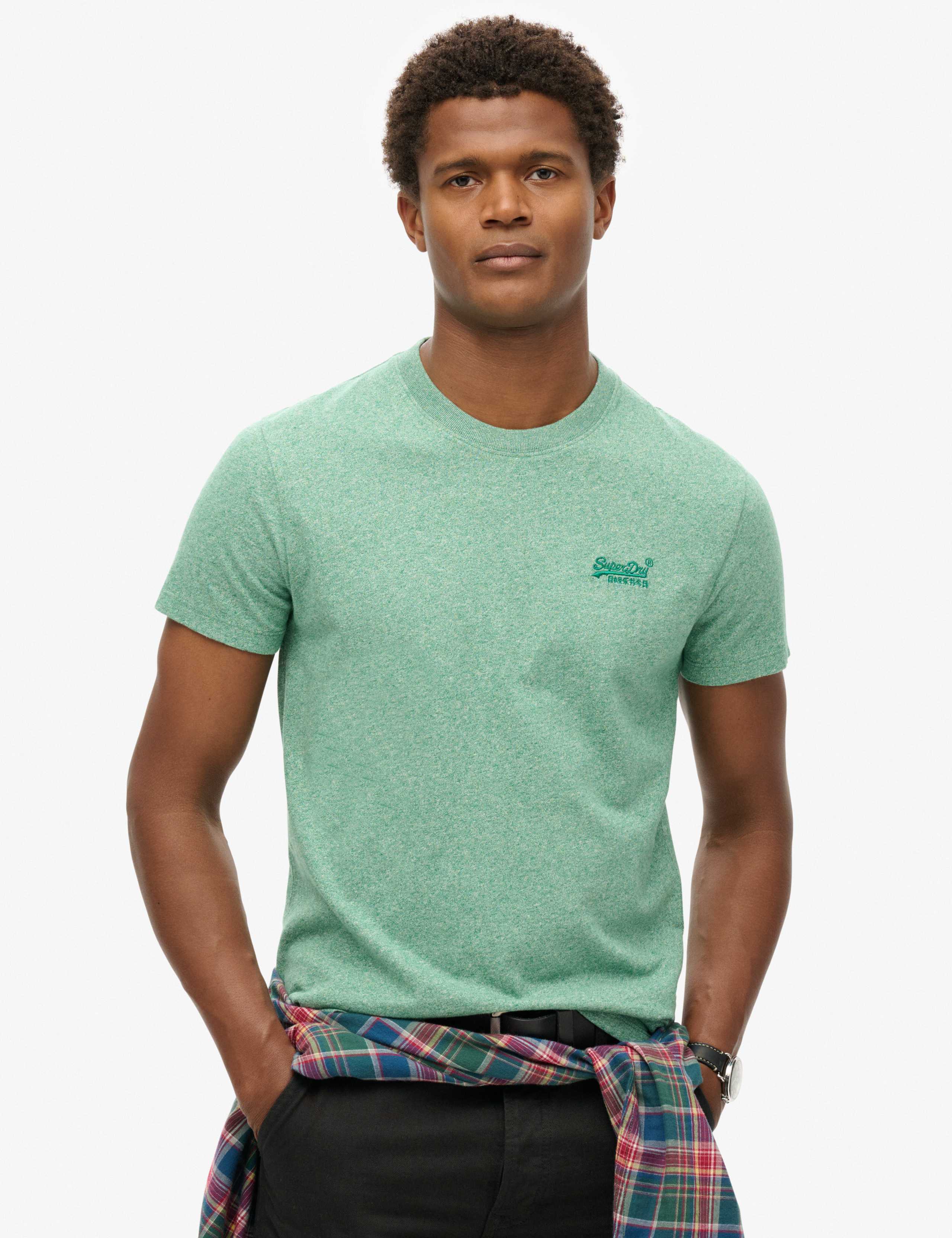 Relaxed Fit  Cotton Textured T-Shirt