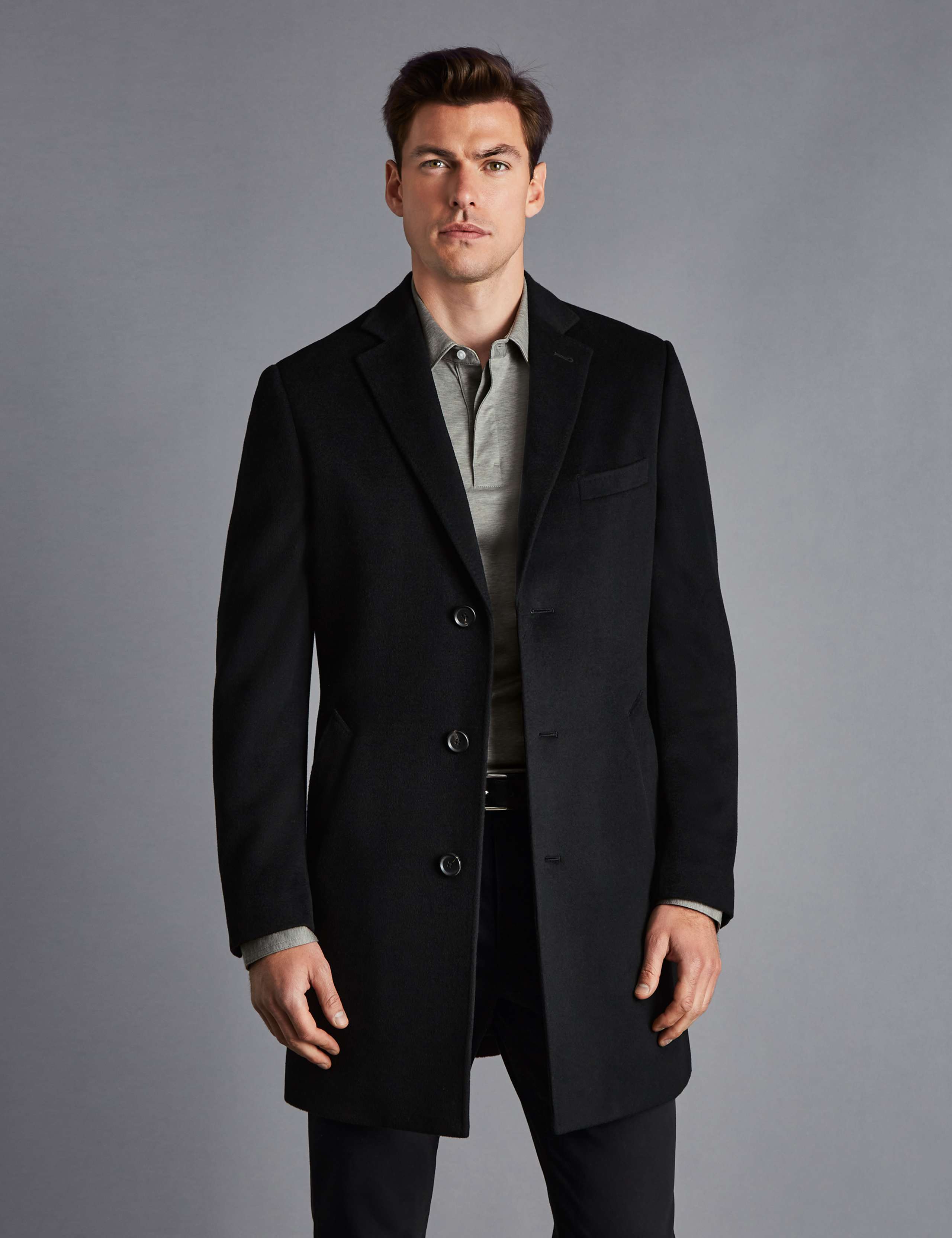 Pure Wool Overcoat