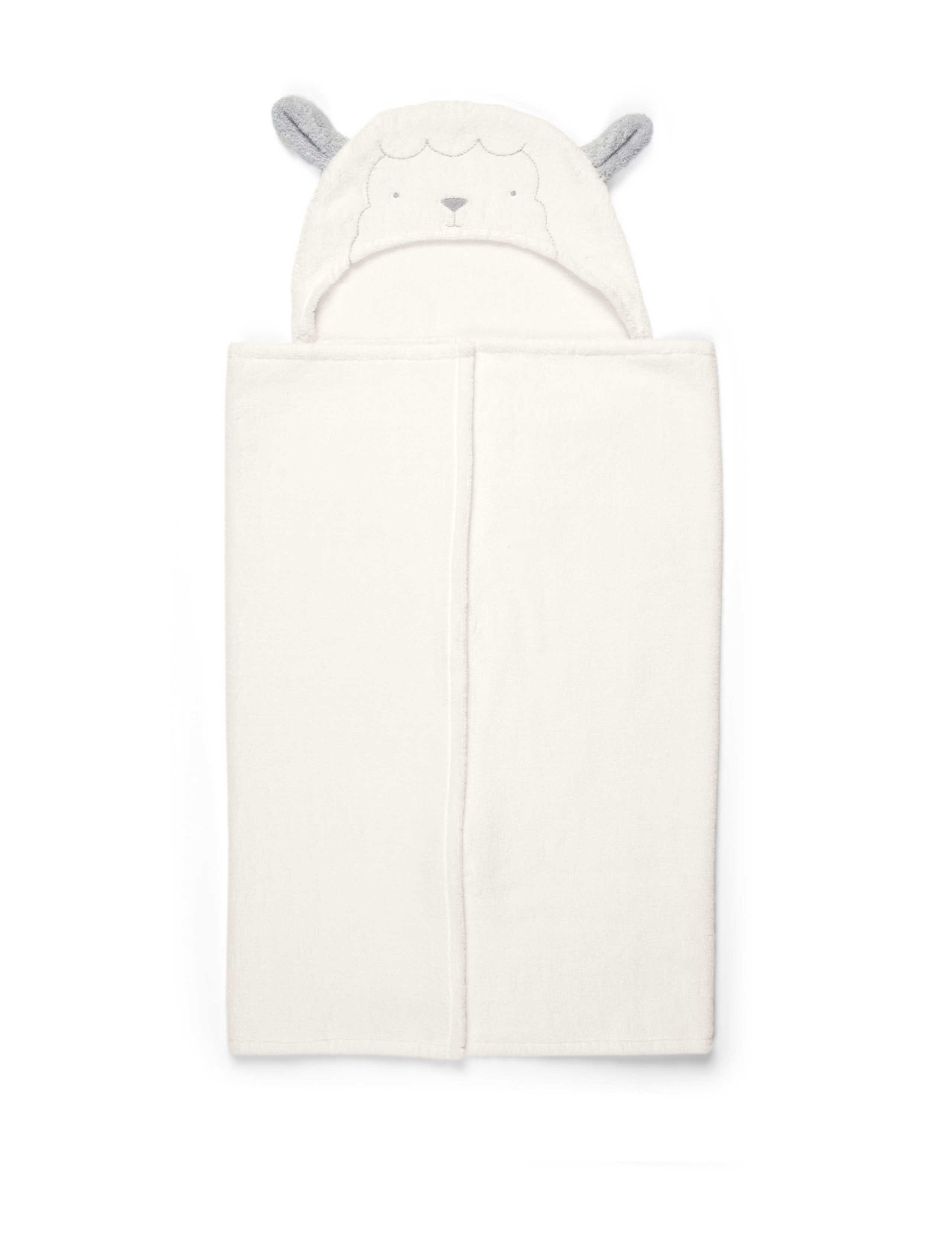 Hooded Lamb Baby Towel