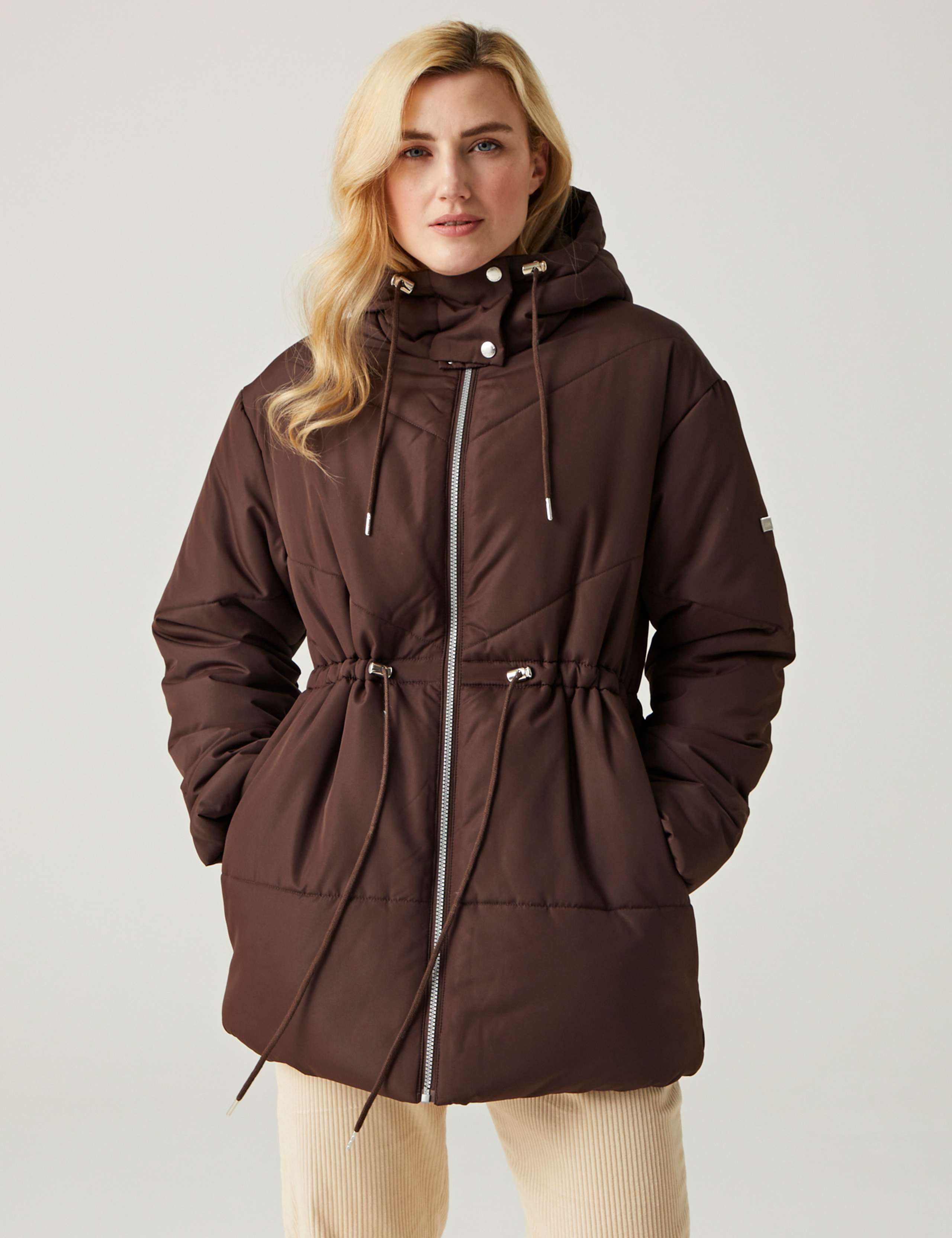 Rurie Water-Repellent Hooded Jacket
