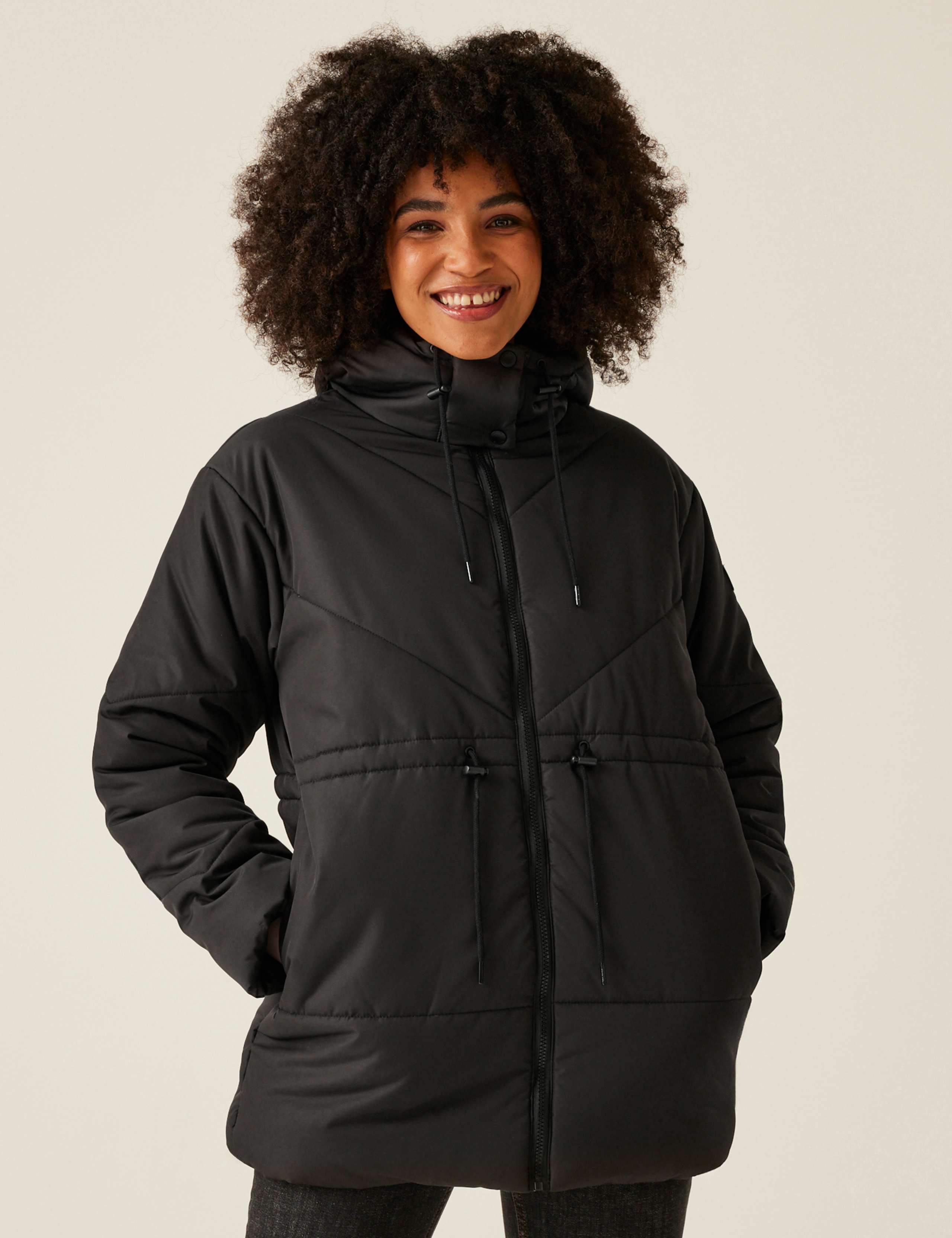 Rurie Water-Repellent Hooded Jacket