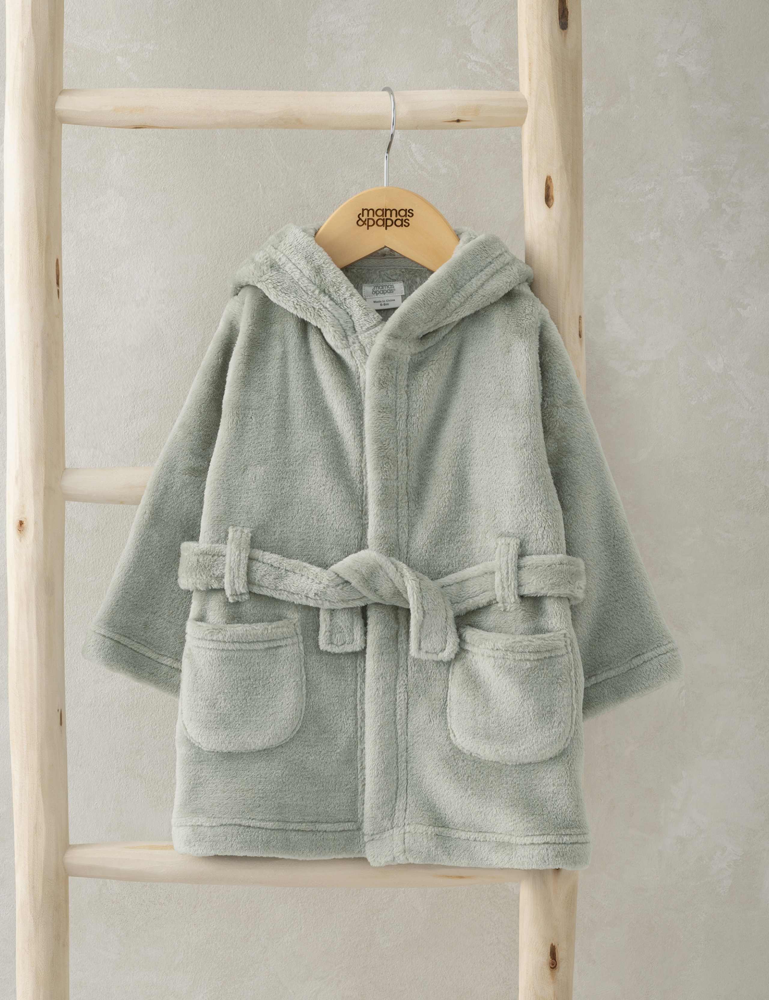 Hooded Dinosaur Dressing Gown (6 Mths-3 Yrs)