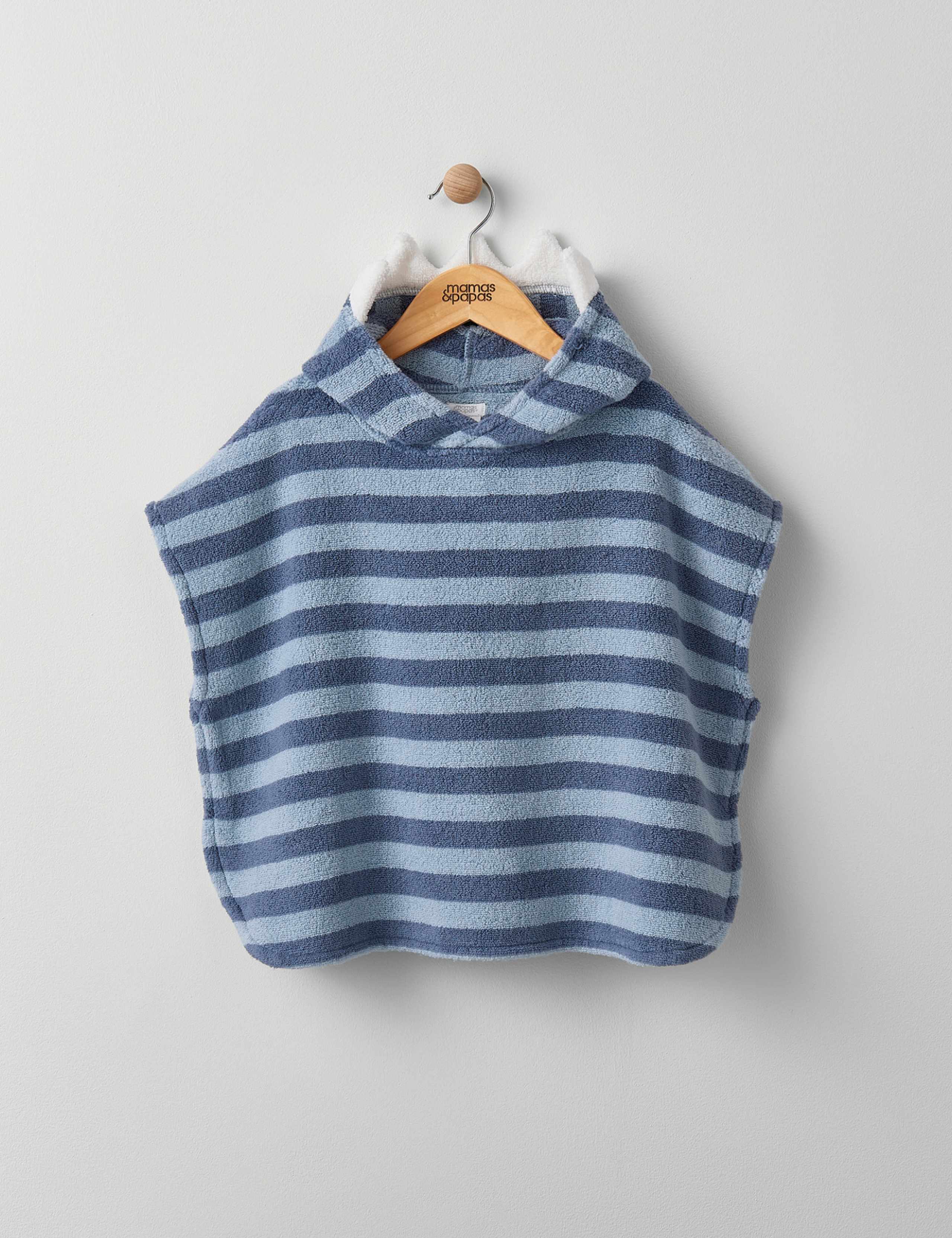 Towelling Shark Poncho (3 Mths-3 Yrs)