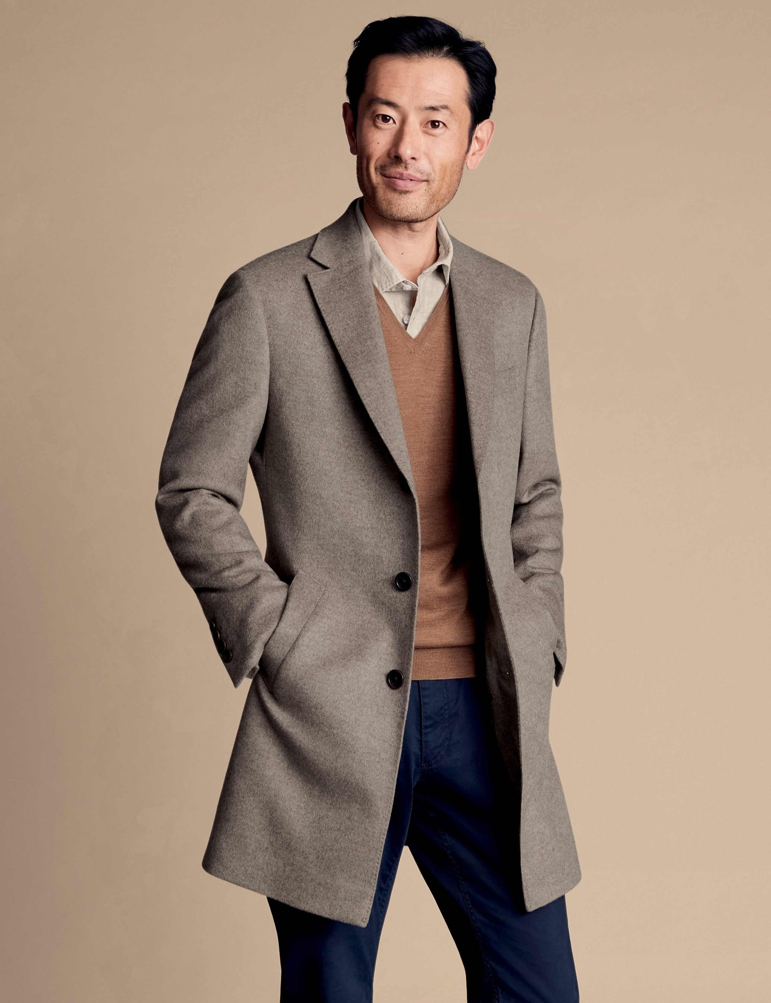 Pure Wool Overcoat