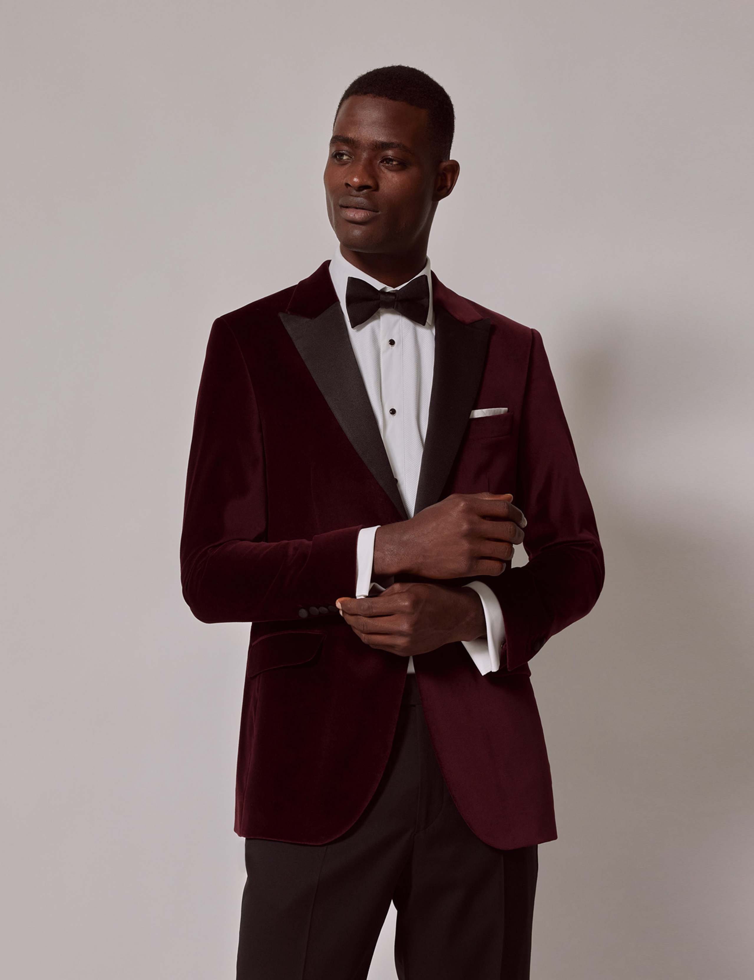 Cotton Rich Velvet Suit Jacket