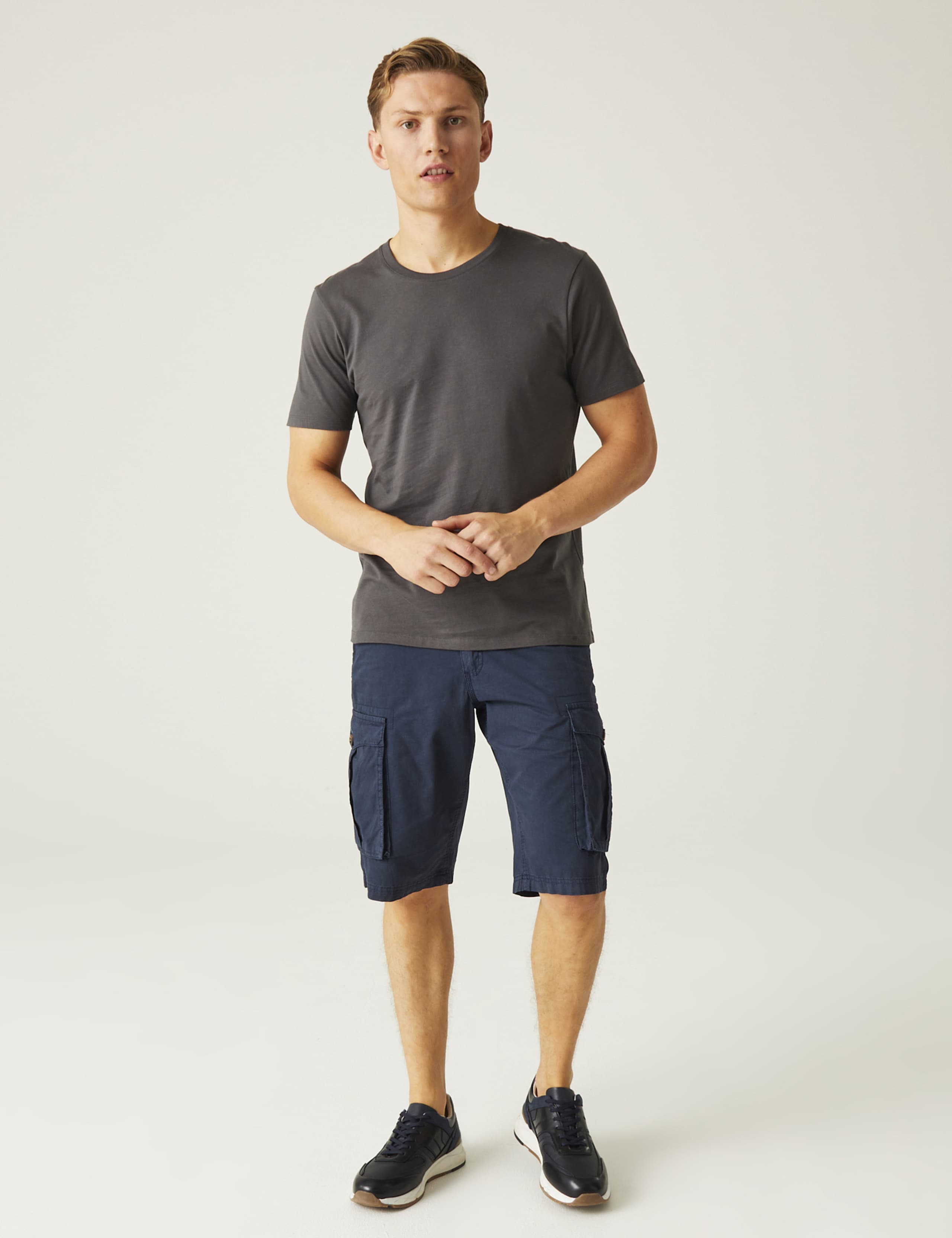 Shorebay Pure Cotton Cargo Shorts