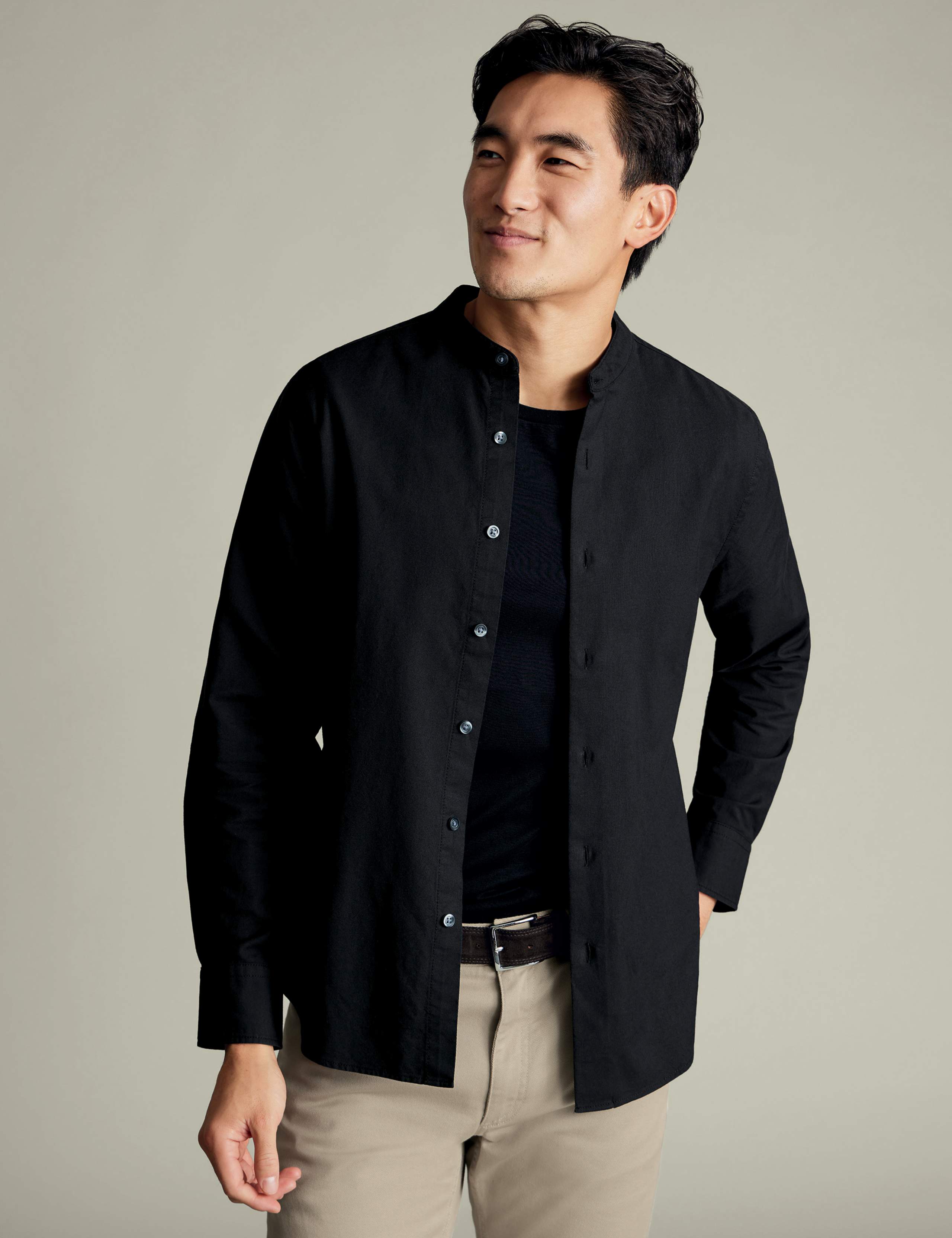 Slim Fit Pure Cotton Oxford Shirt