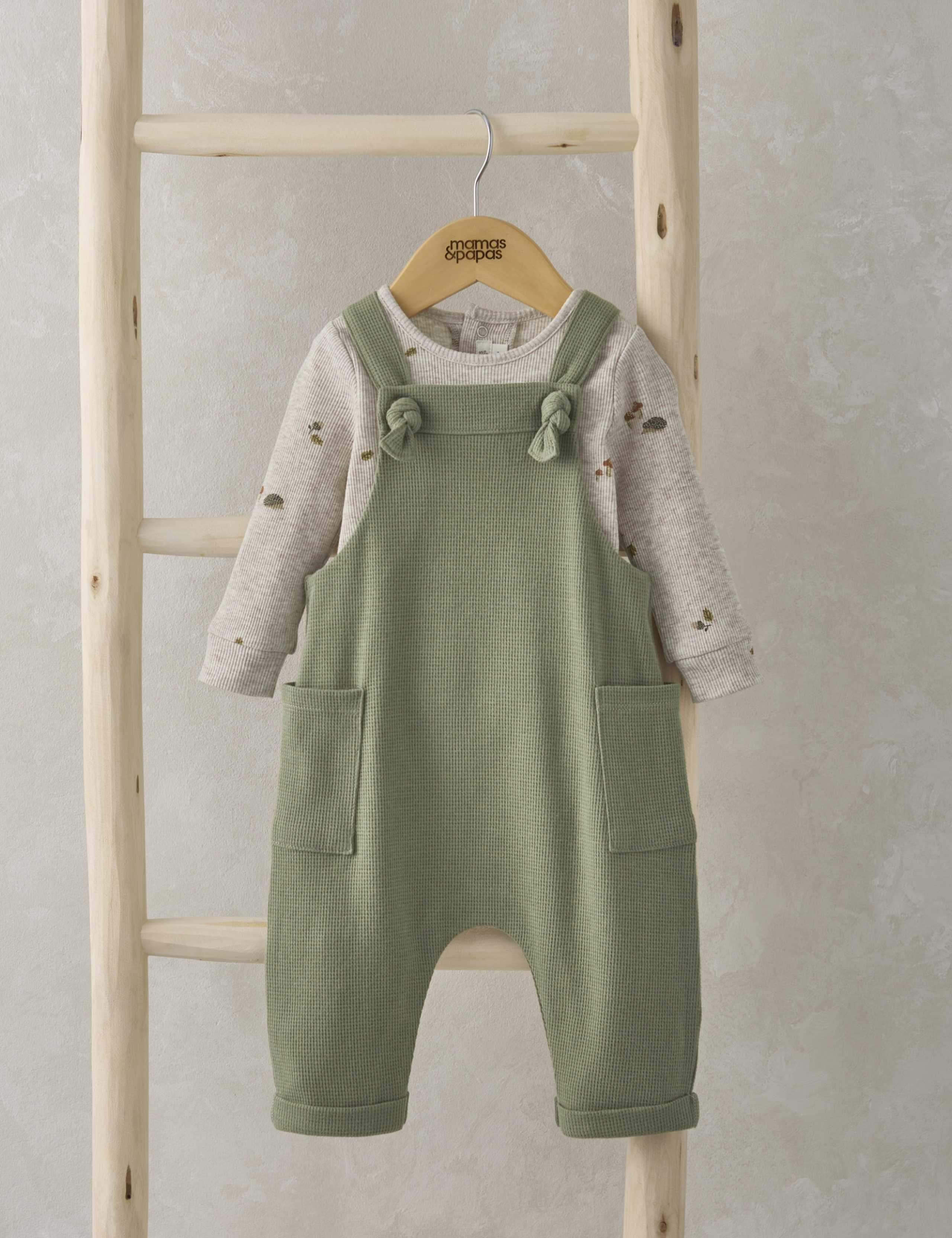 2pc Pure Cotton Autumnal Print Outfit (0-36 Mths)