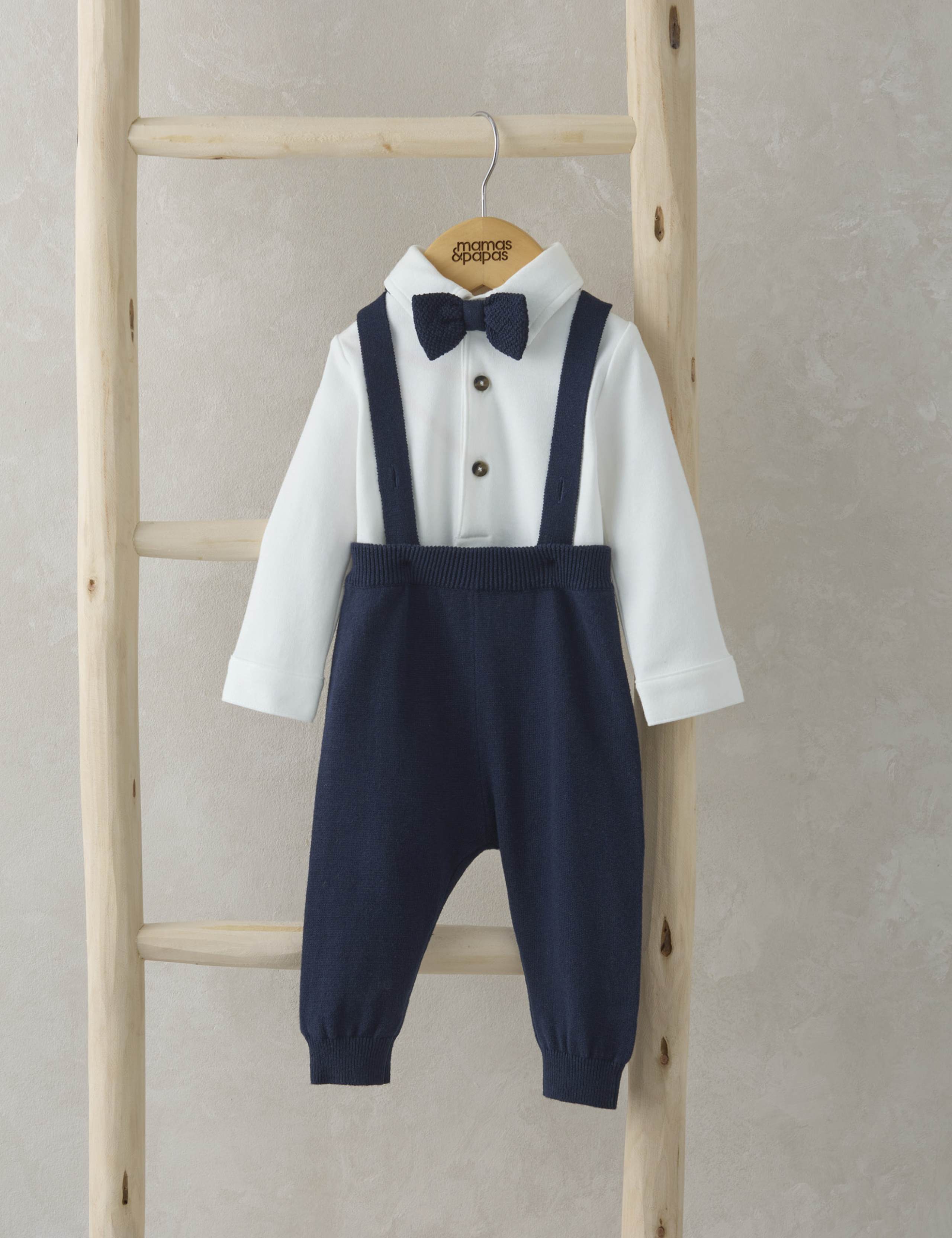 3pc Pure Cotton Occasion Outfit (0-2 Yrs)