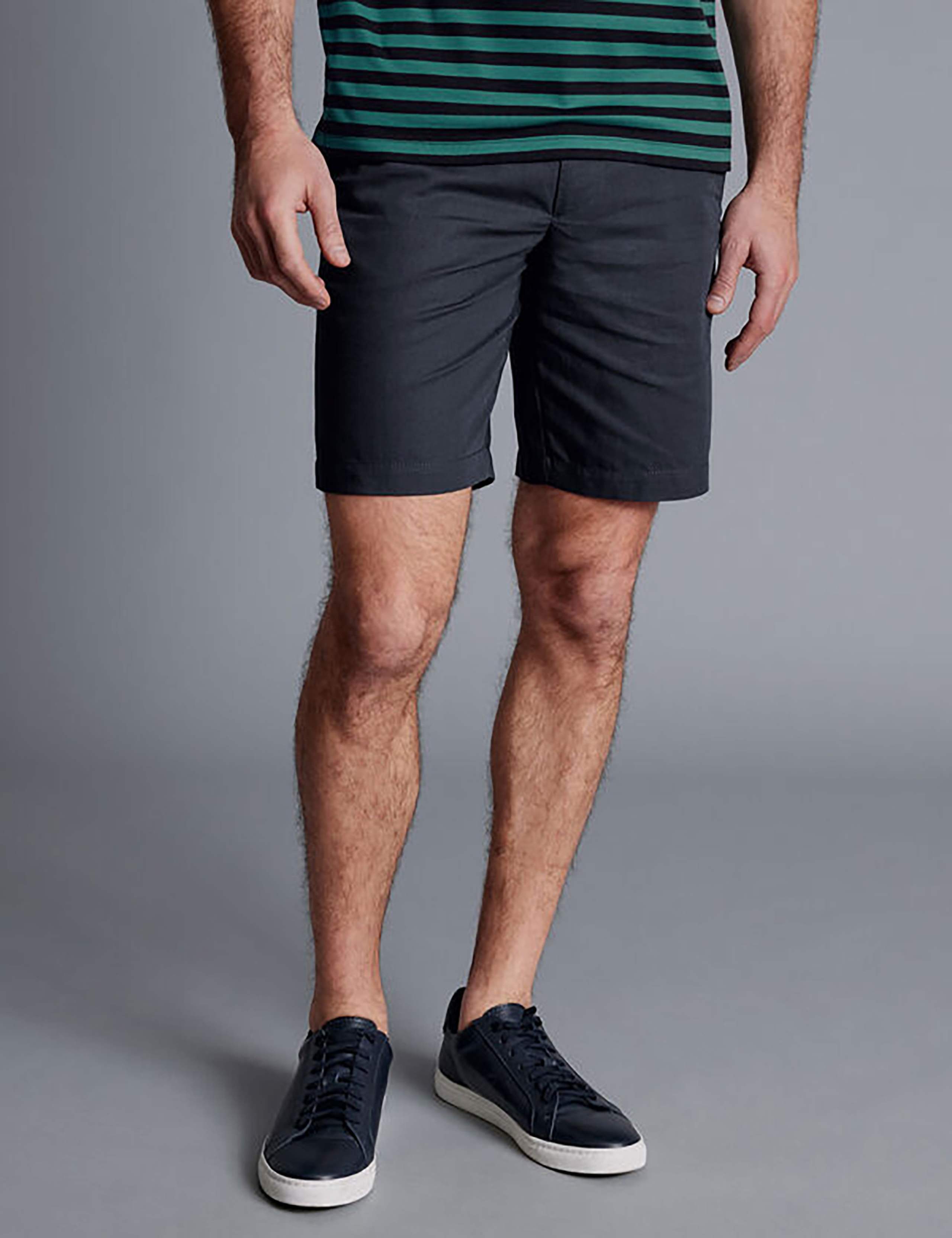 Linen Blend Chino Shorts