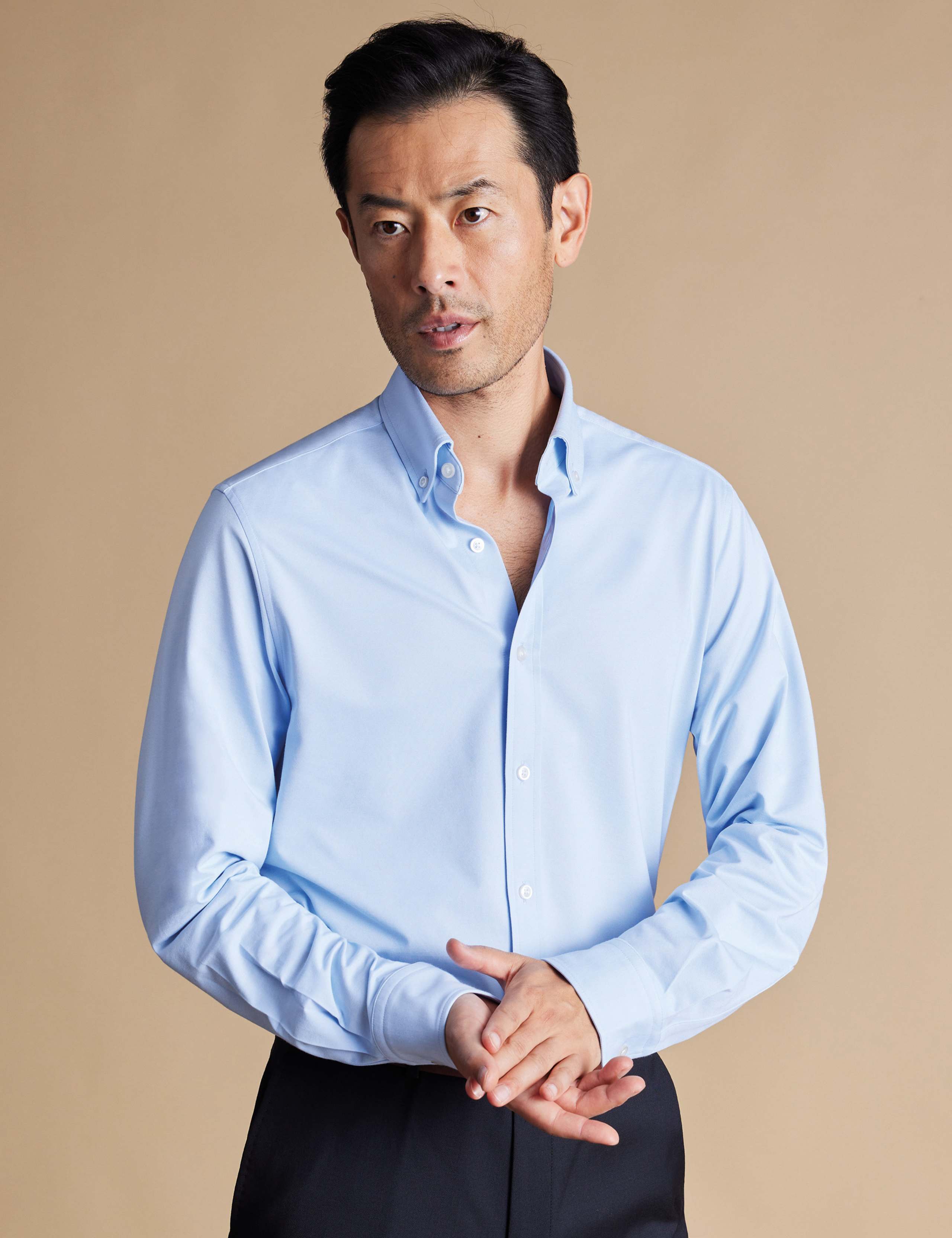 Cotton Blend Jersey Shirt