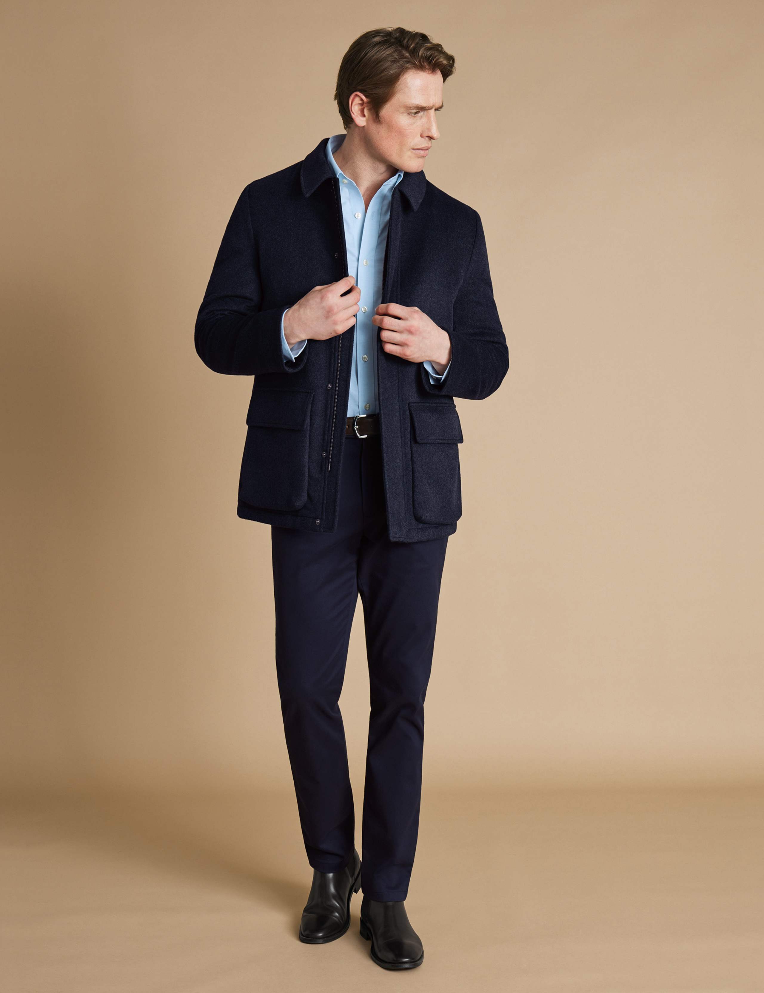 Pure Wool Smart Coat