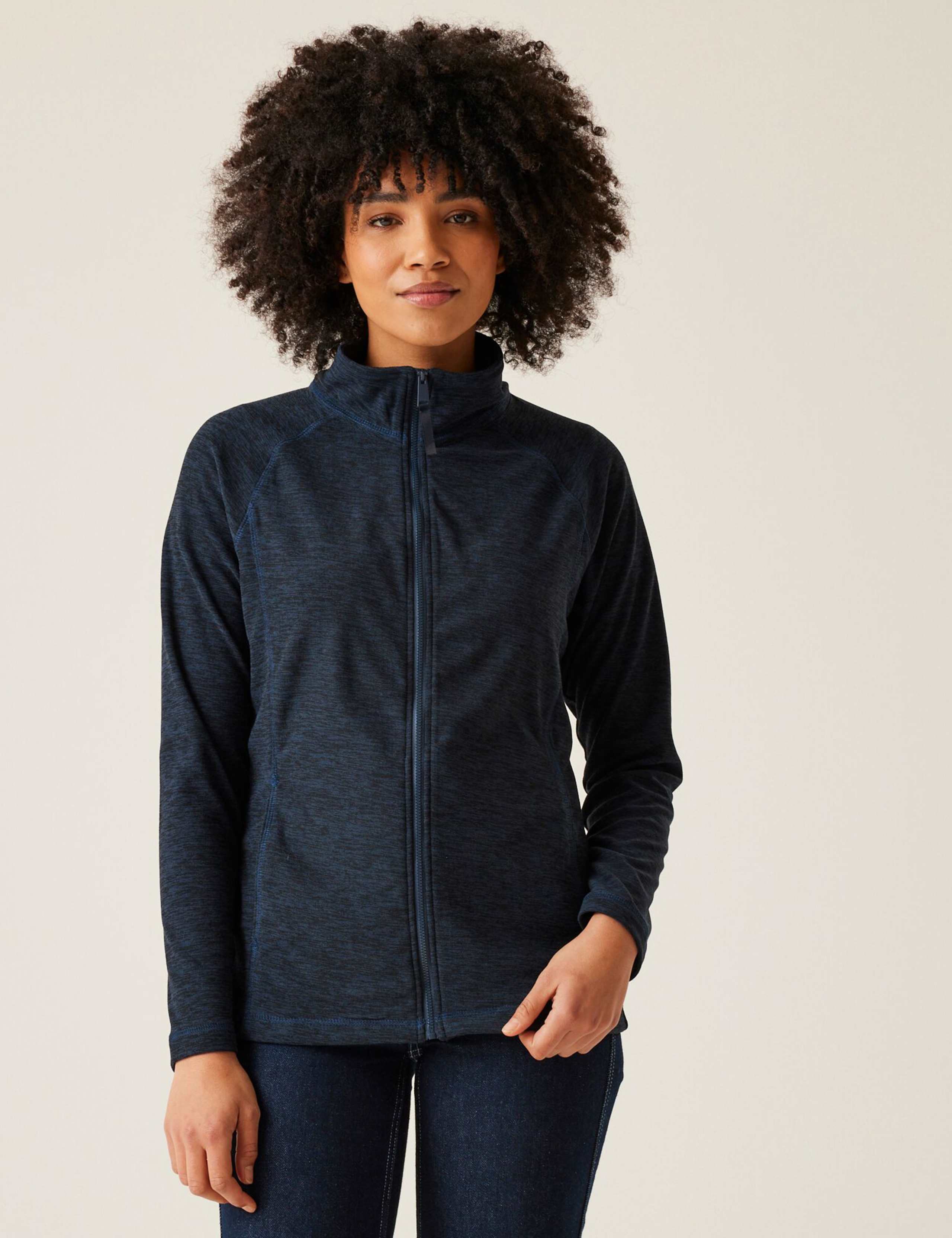 Mayse Zip Up Funnel Neck Fleece