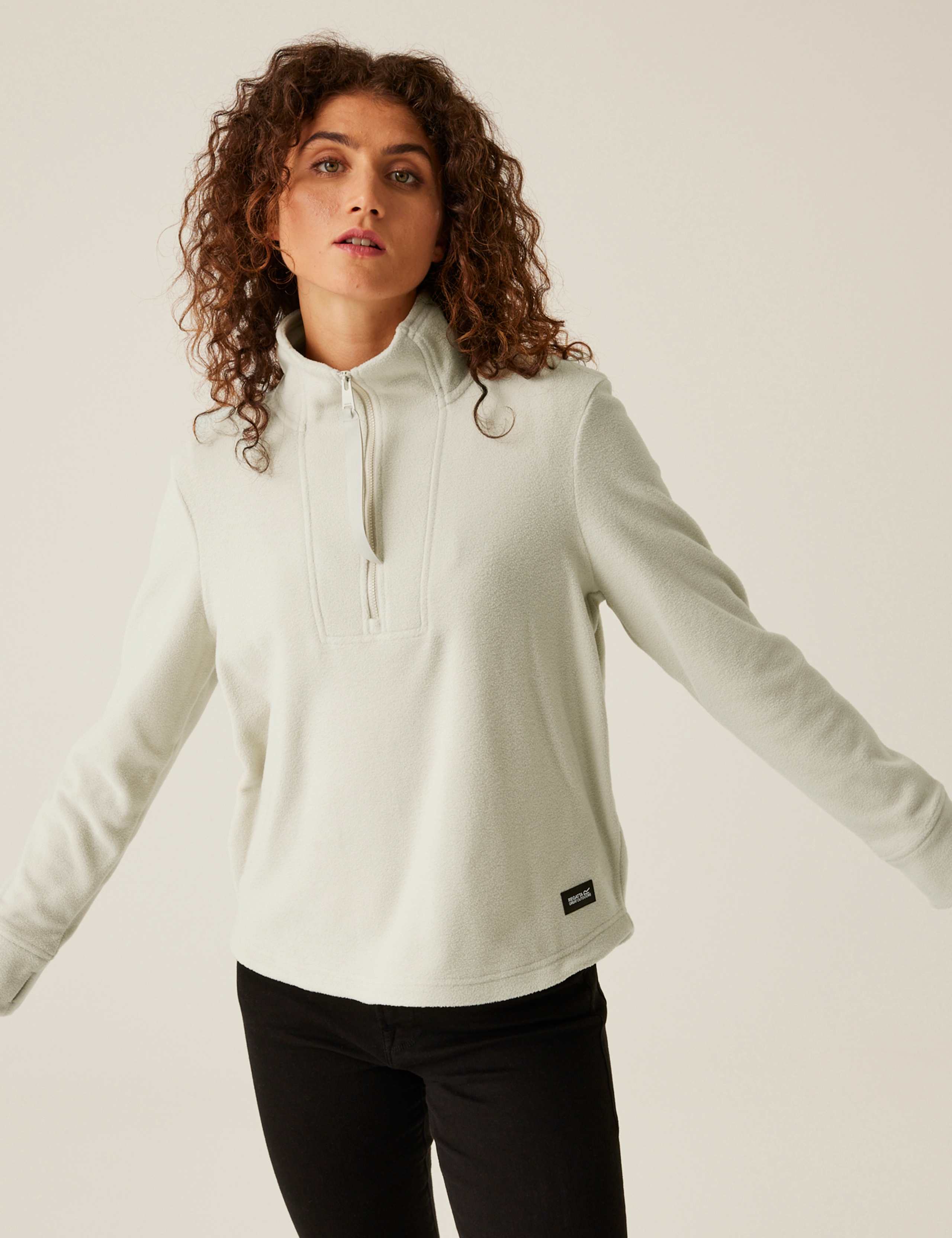 Juliette Funnel Neck Half Zip Fleece